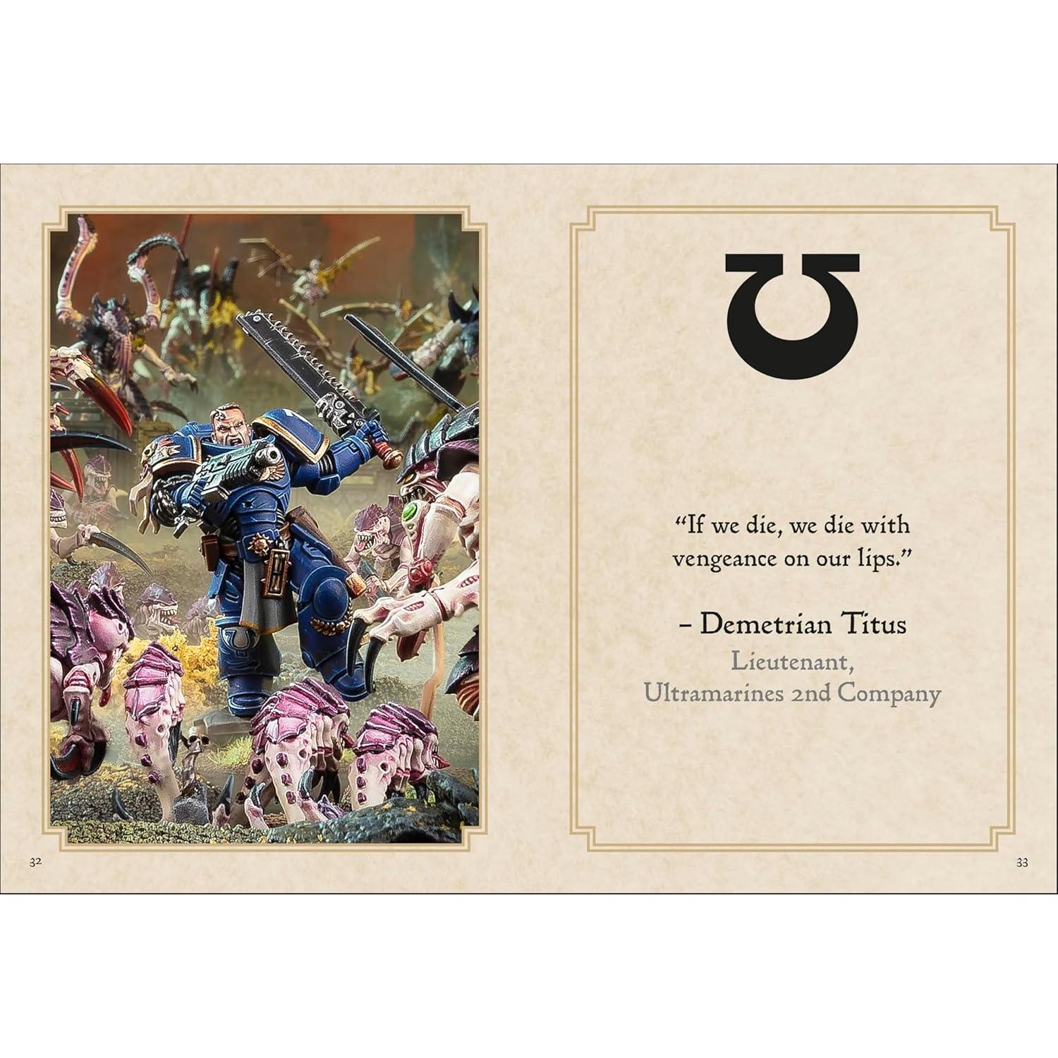 Warhammer 40,000: Words of War: The Miniature Book of Space Marines Quotes