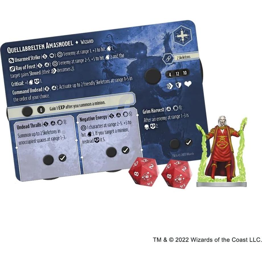 Paquete de Facción Magos Rojos D&D Onslaught - 6 Miniaturas