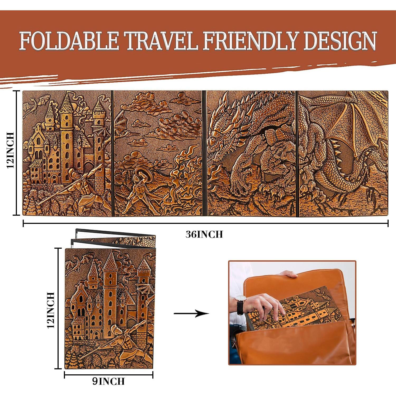 Pantalla DM 4 Paneles JiaoJiRen Cuero Sintético DND