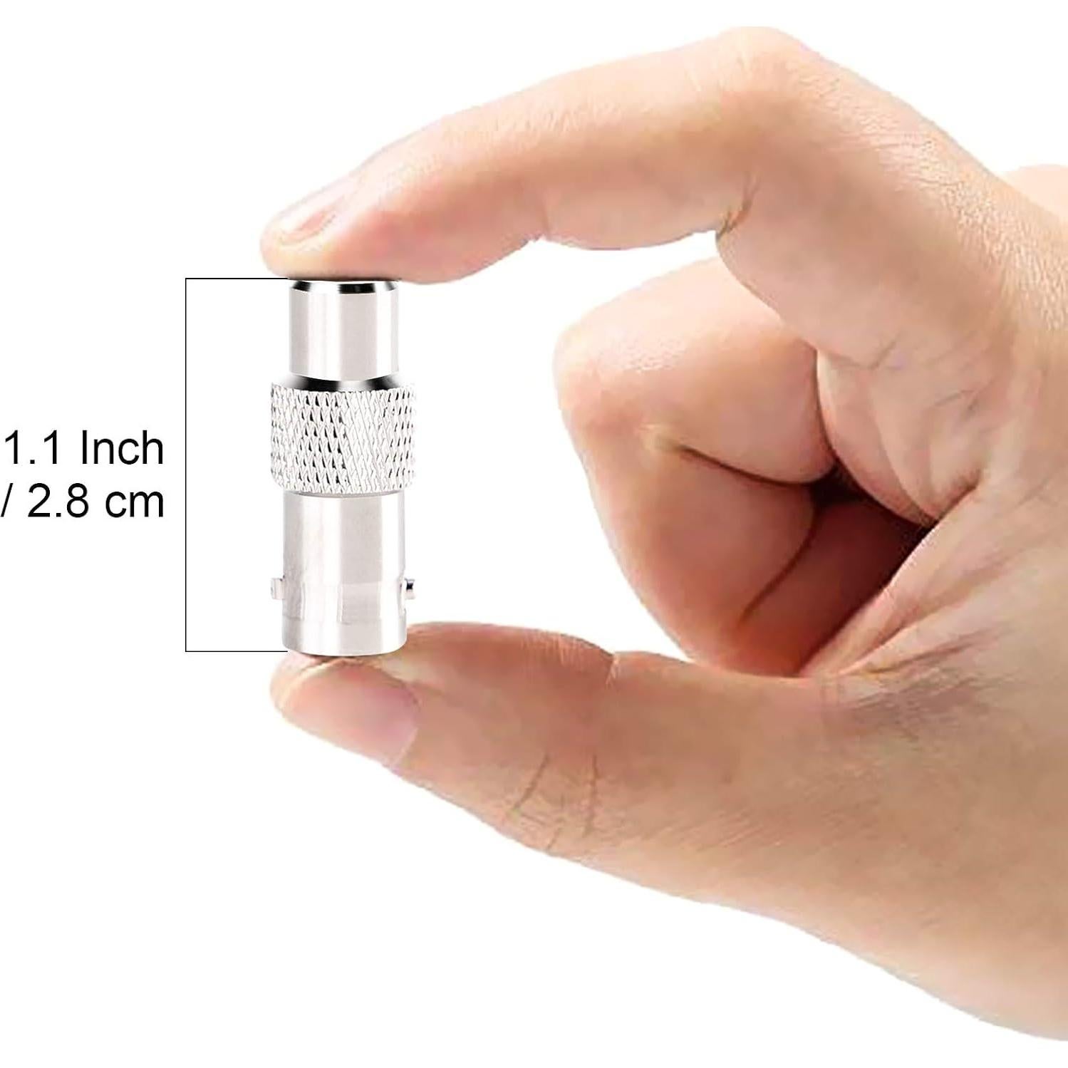 Adaptador BNC hembra a RCA hembra Inovat - Paquete de 5