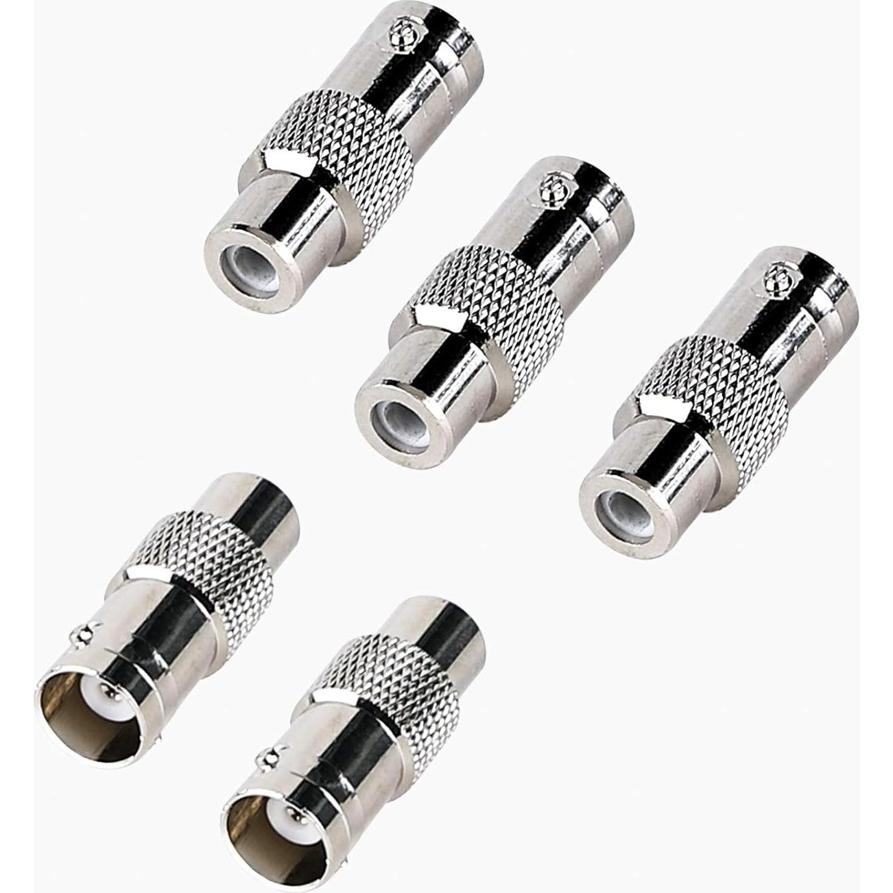 Adaptador BNC hembra a RCA hembra Inovat - Paquete de 5