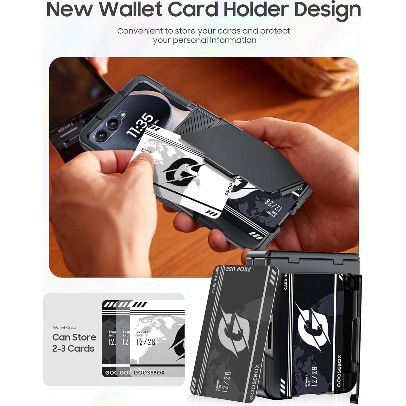 Funda Cartera GooseBox para Motorola Razr 2025 - Protección RFID