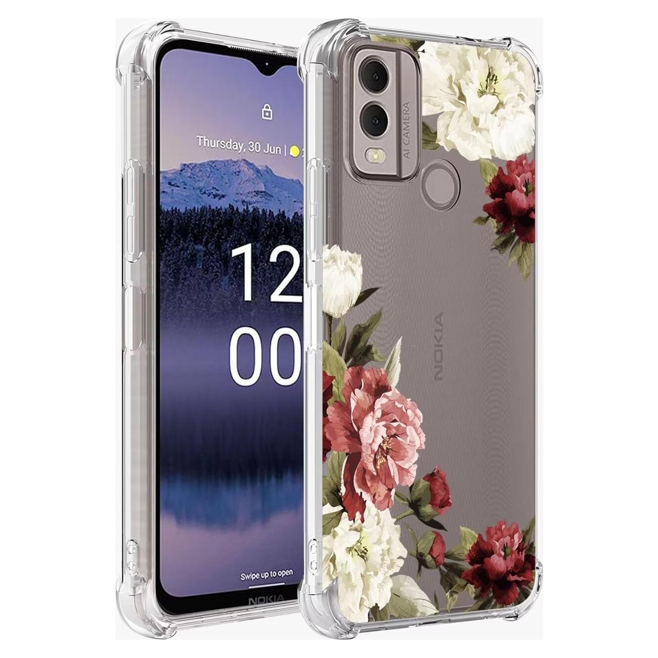 Funda TPU Floral para Nokia G11 Plus - Protección Premium