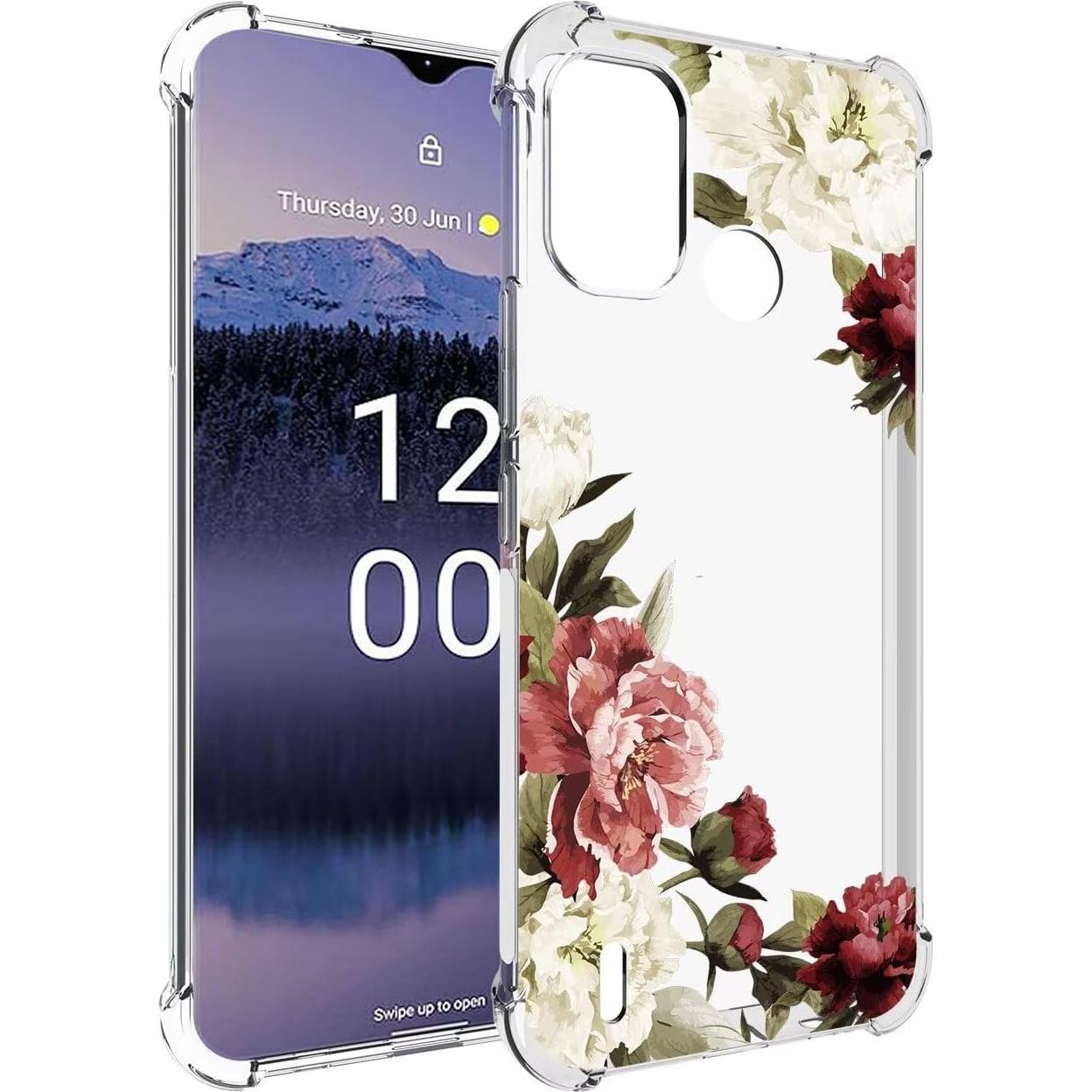 Funda TPU Floral para Nokia G11 Plus - Protección Premium