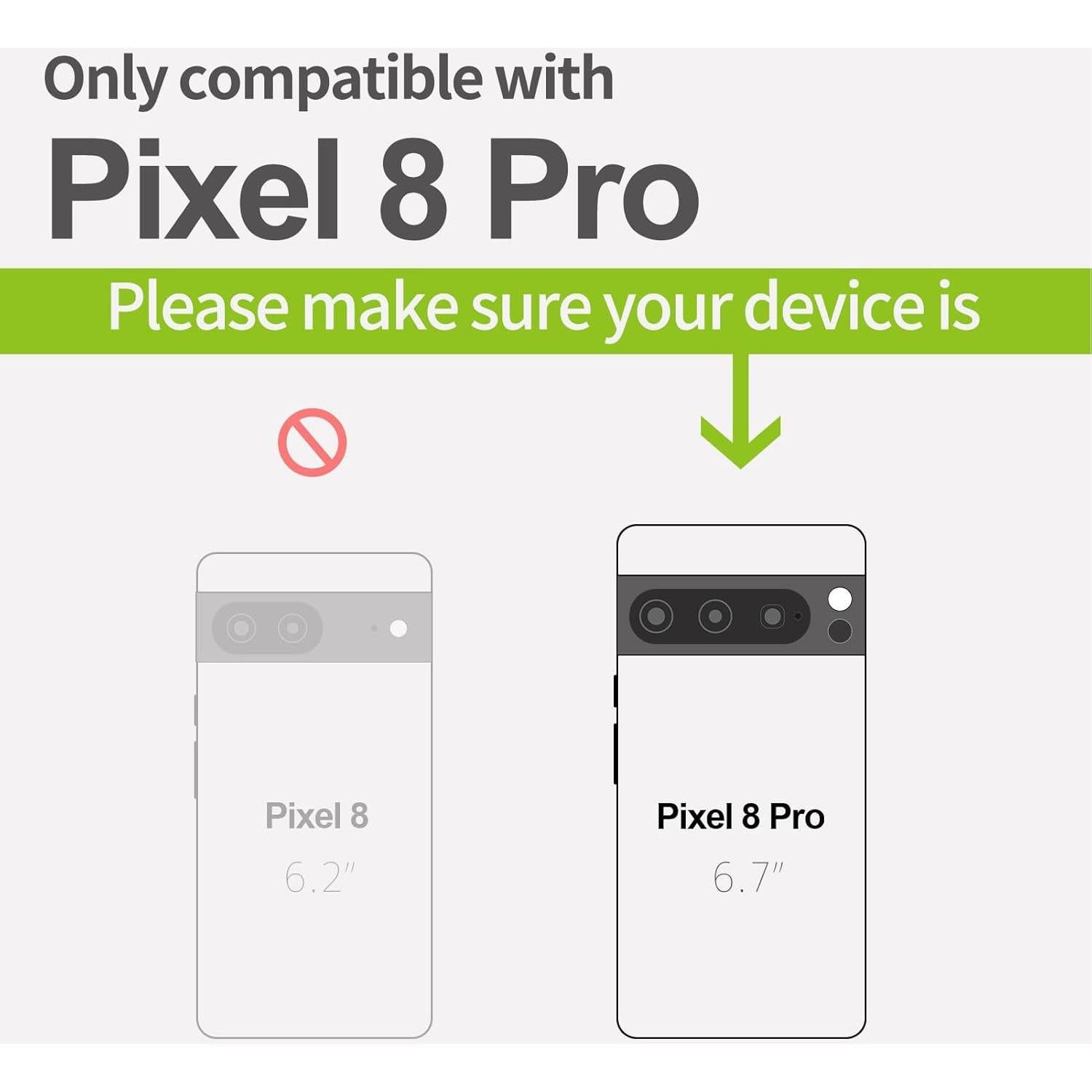 Funda de Madera Carveit para Pixel 8 Pro - Bandera Americana