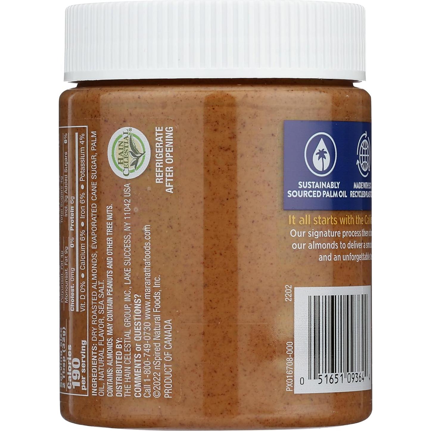 Crema de Almendra Caramelizada Tostada MaraNatha 340g