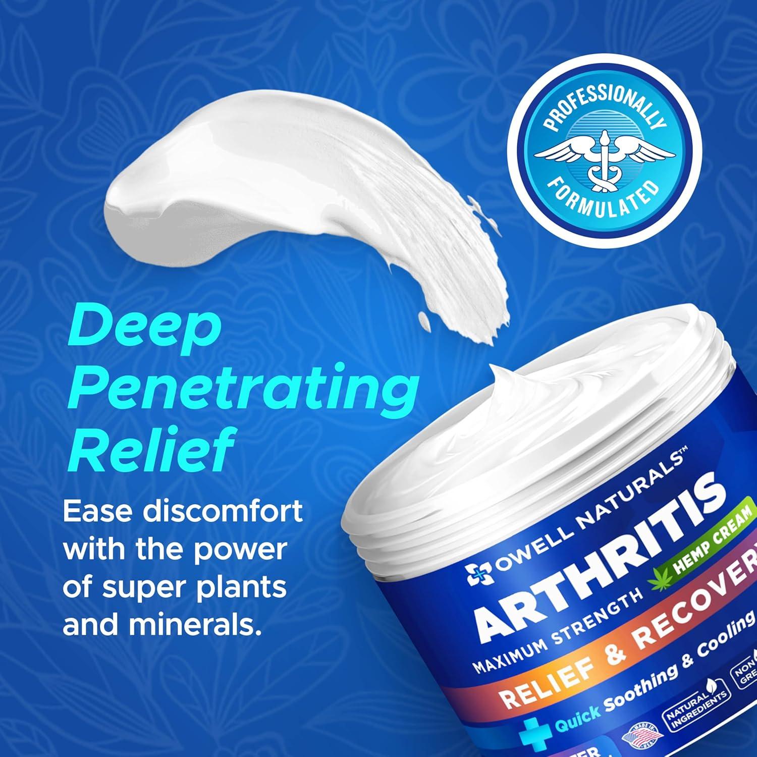 Crema para Articulaciones y Músculos Owell Naturals 59 ml