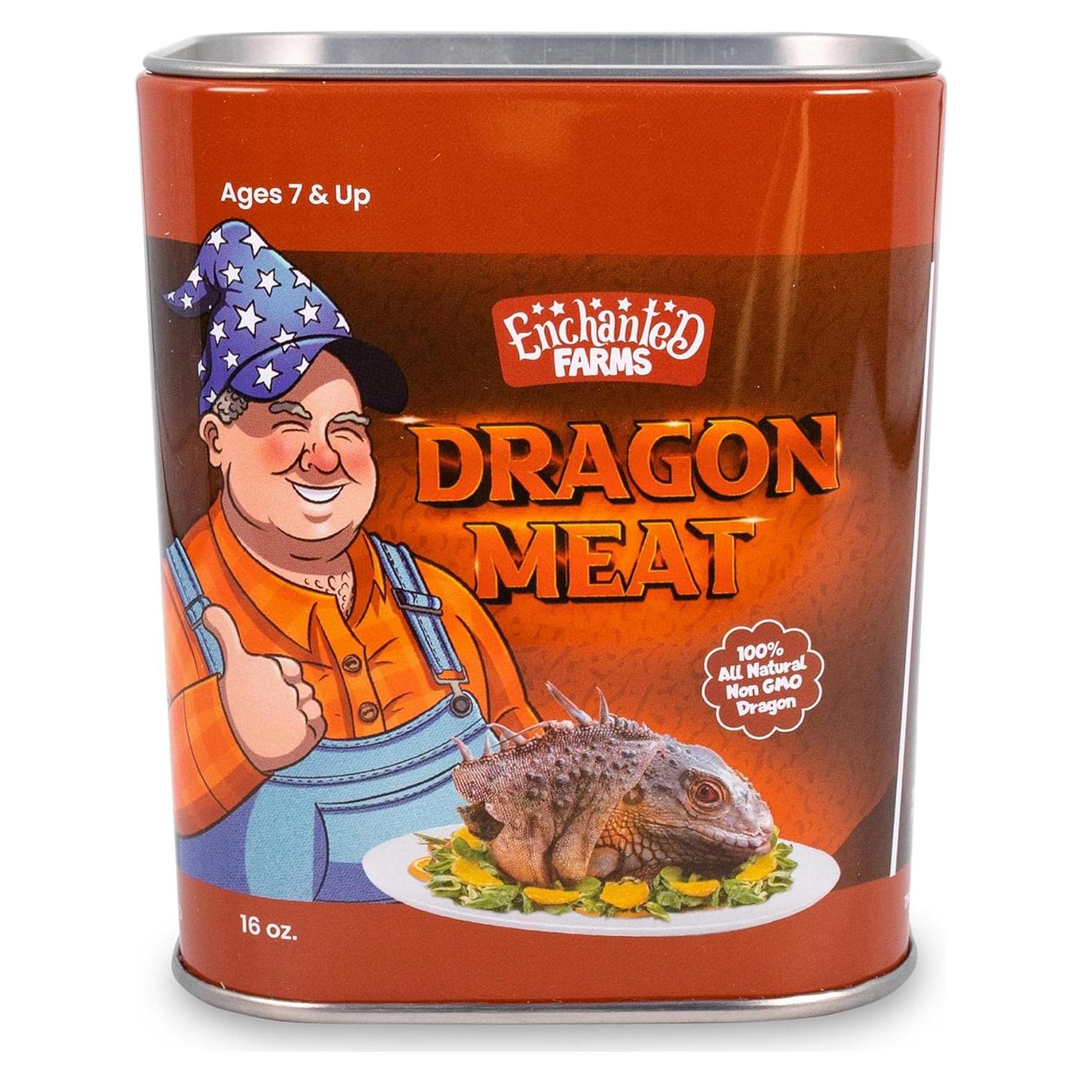 Peluches de Dragón Enlatado Toynk 453g - Regalo Divertido