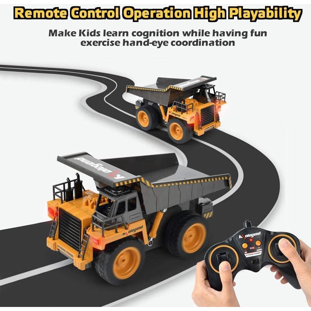 Camión Volquete RC Kolegend 4WD con Control Remoto 28cm