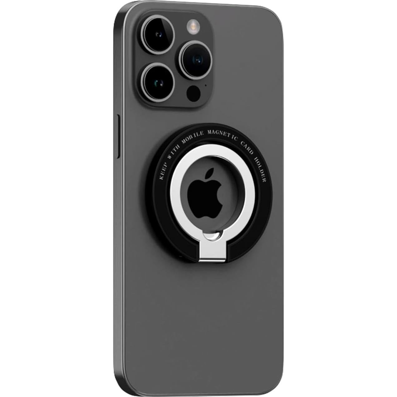 Soporte de Anillo Magnético HSDYES para Teléfono - Negro