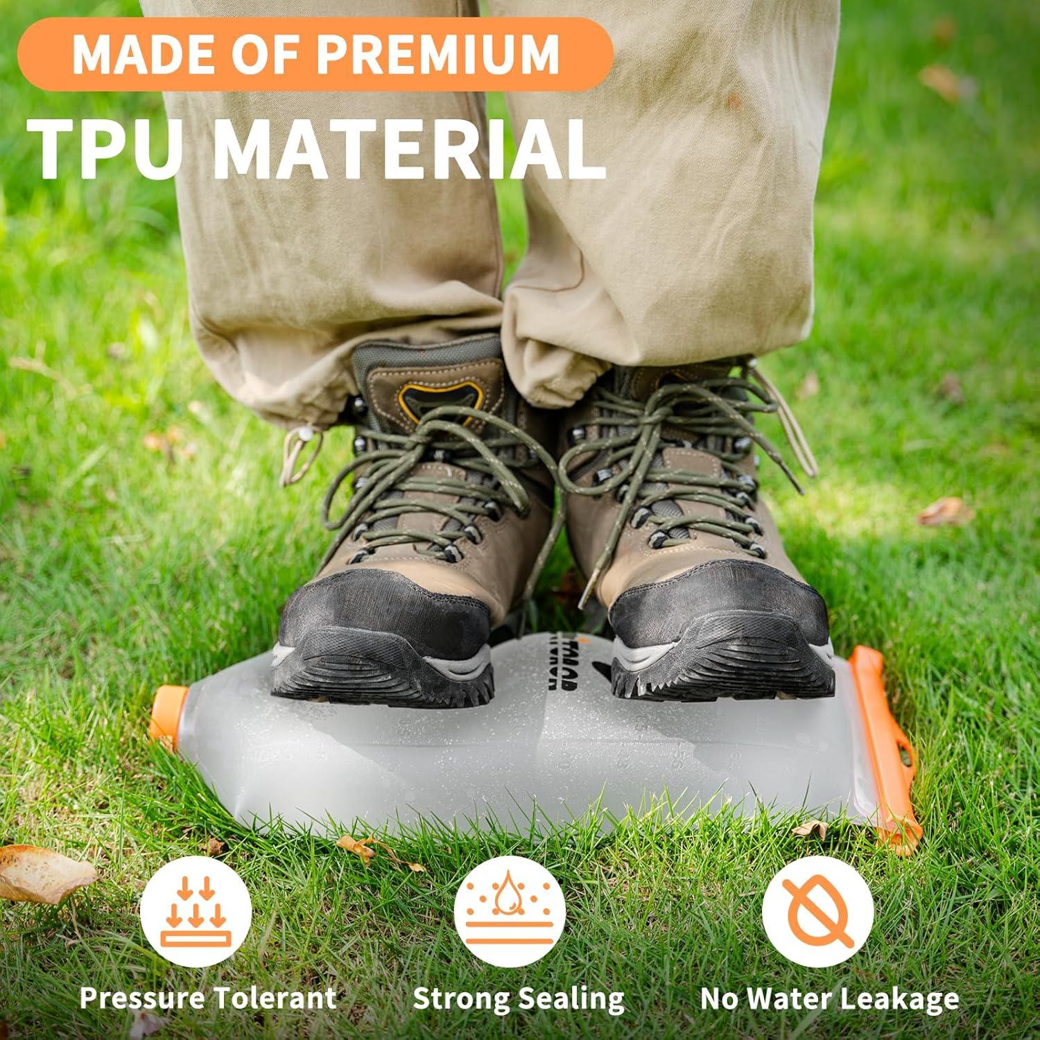 Bolsa de Agua 2L WITOROR TPU Colapsable Libre de BPA