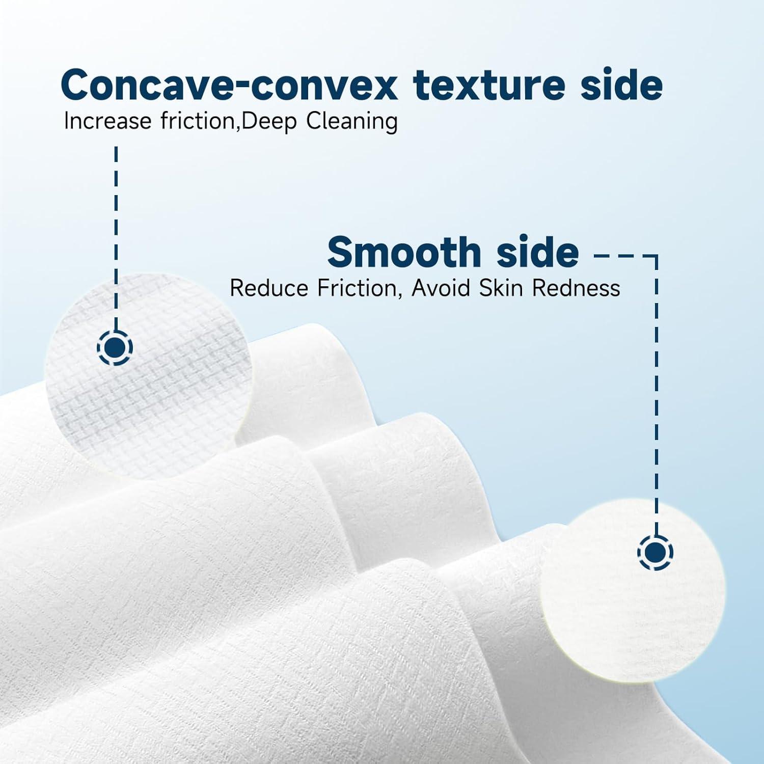 Toallas Faciales Desechables Biodegradables HMTM 45 Unidades