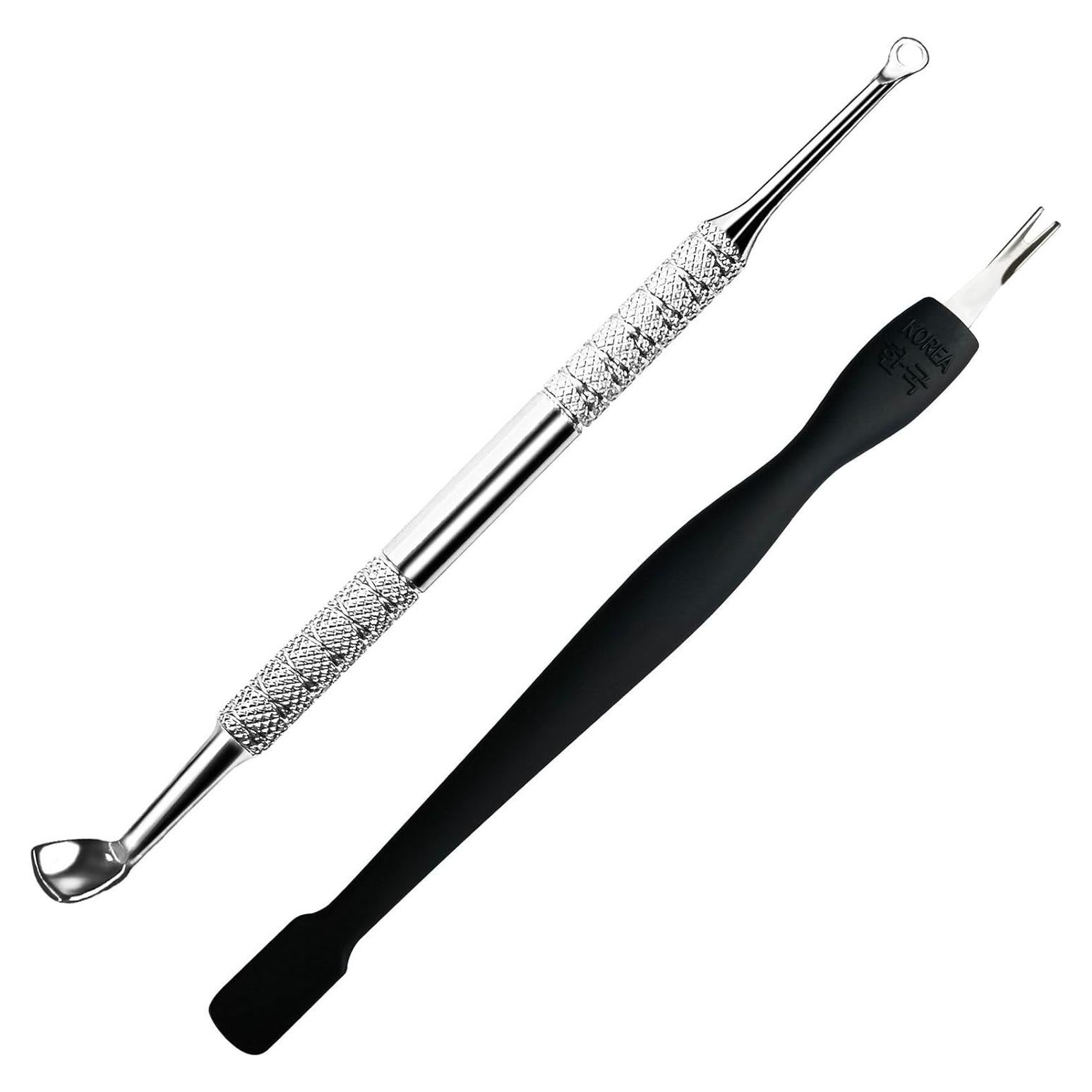 Kit de Empujadores de Cutículas Pingispower - Acero Inoxidable