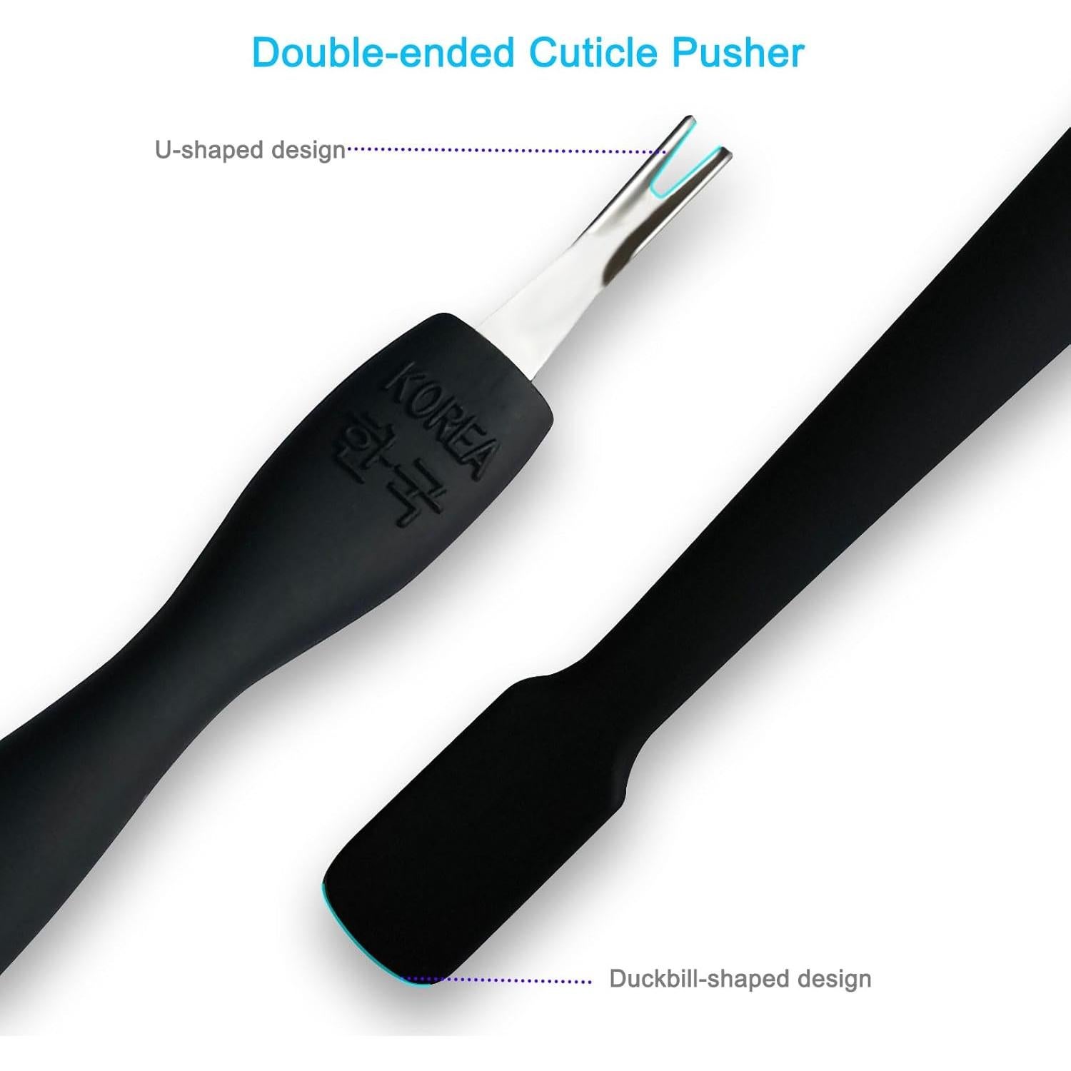 Kit de Empujadores de Cutículas Pingispower - Acero Inoxidable