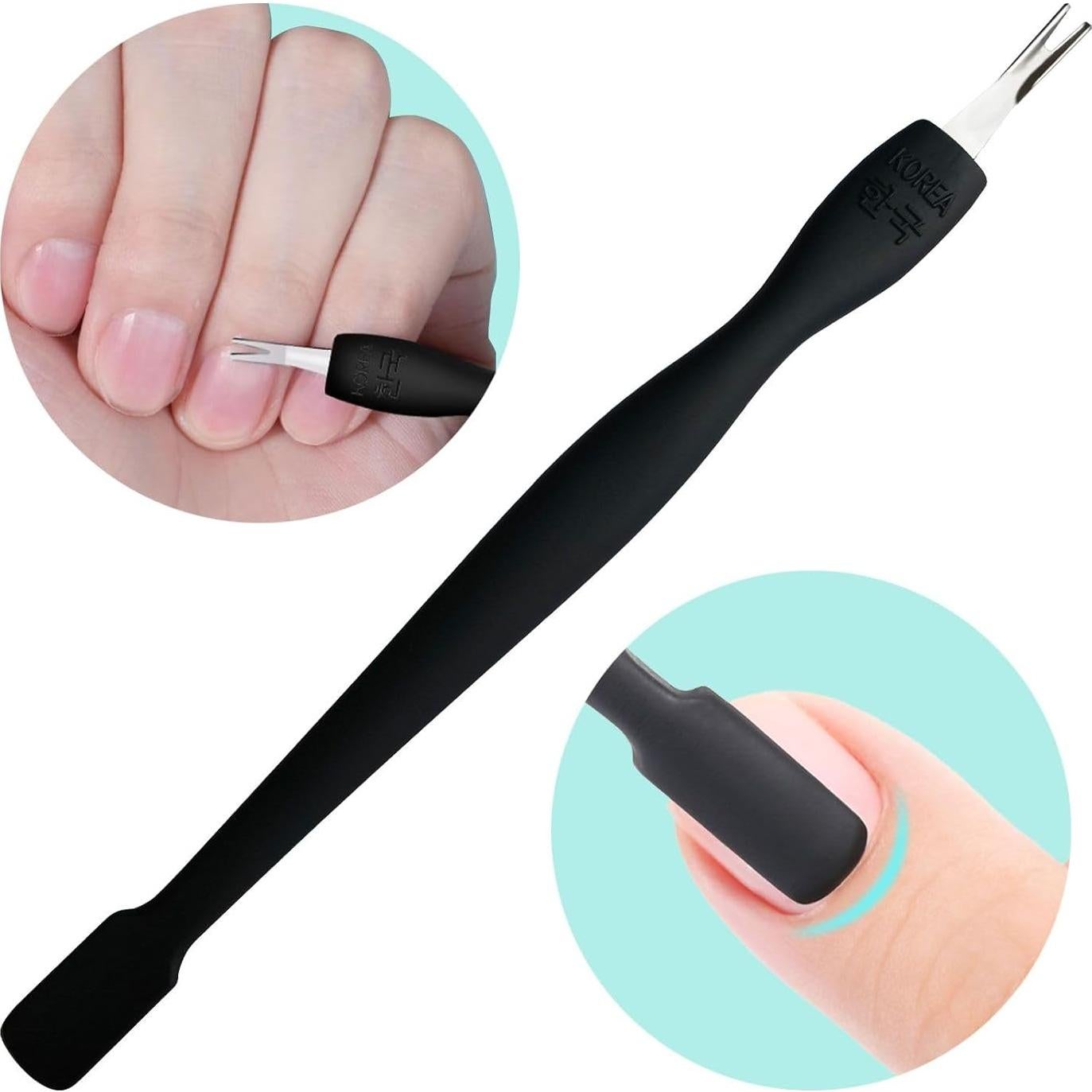 Kit de Empujadores de Cutículas Pingispower - Acero Inoxidable