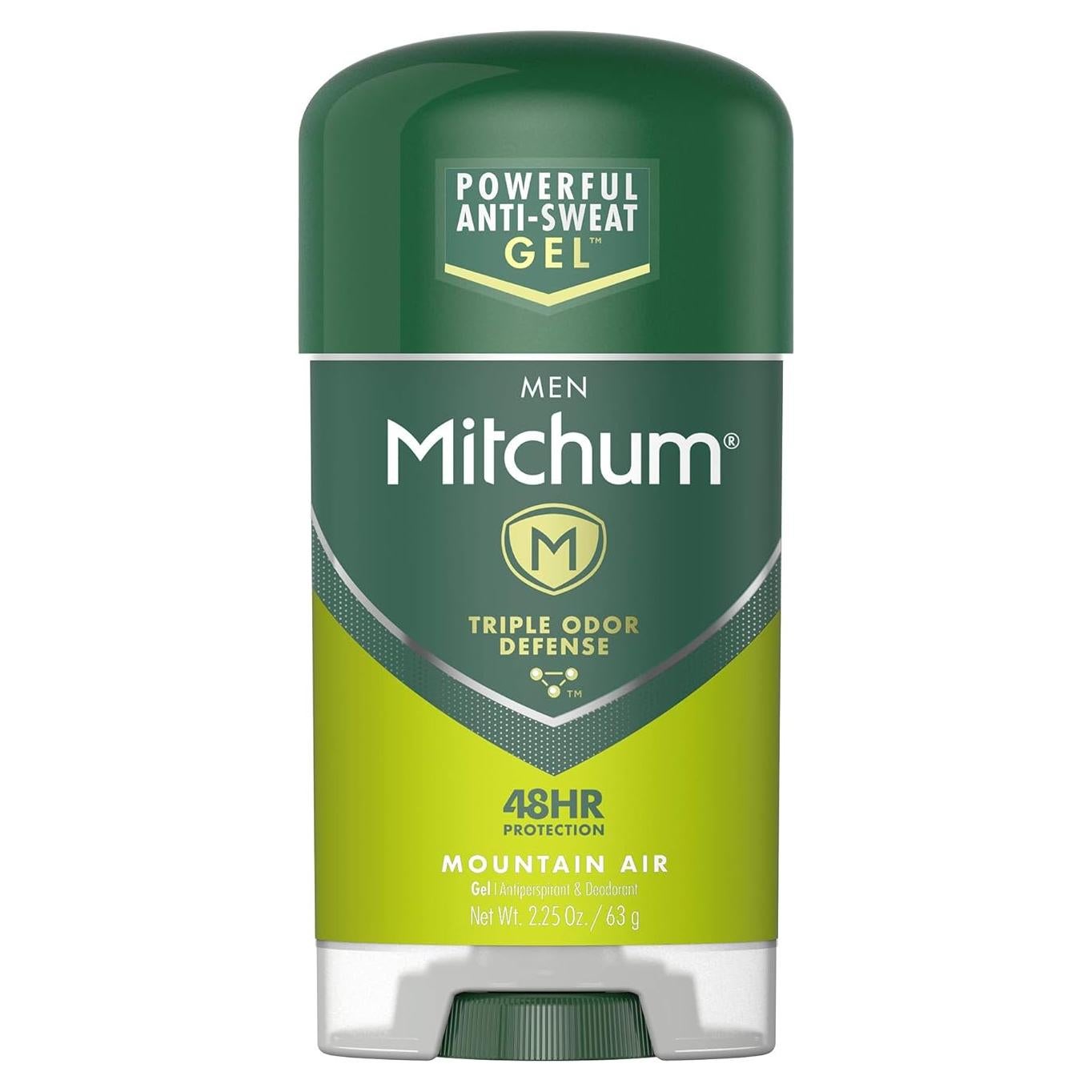 Antitranspirante Gel Mitchum Aire de Montaña 63.5 g 48 Horas