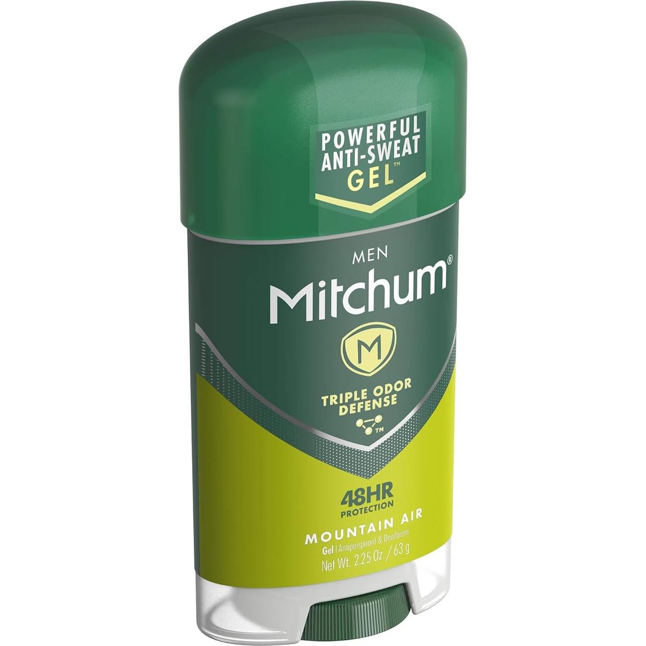 Antitranspirante Gel Mitchum Aire de Montaña 63.5 g 48 Horas