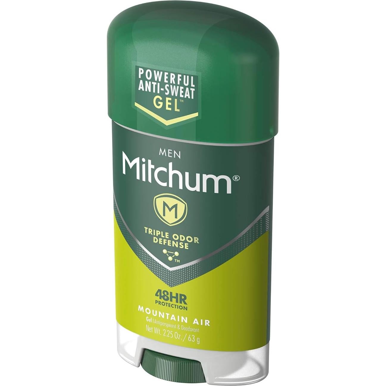 Antitranspirante Gel Mitchum Aire de Montaña 63.5 g 48 Horas
