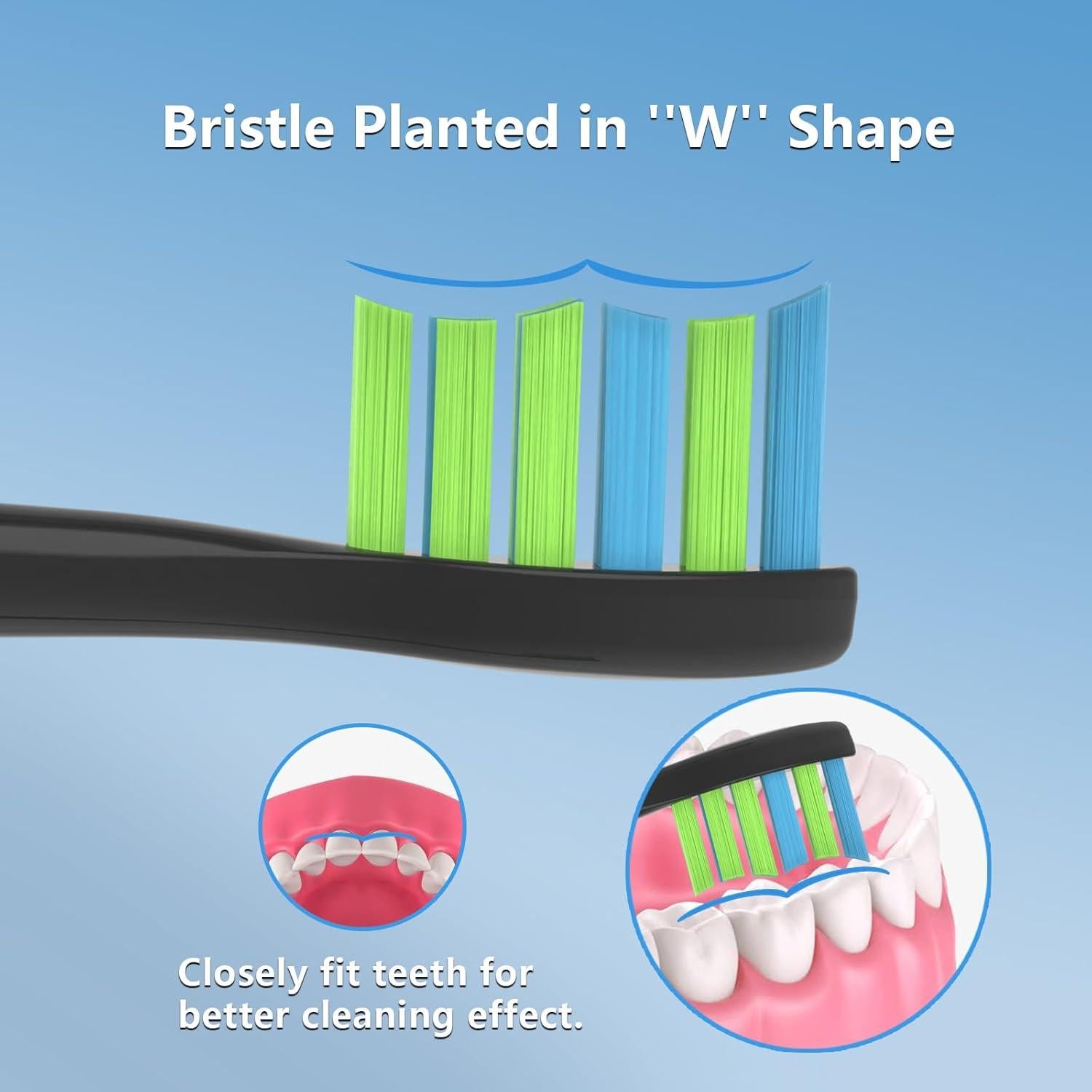Cabezas de cepillo de dientes iOearry AM101/AM105, 10 unidades