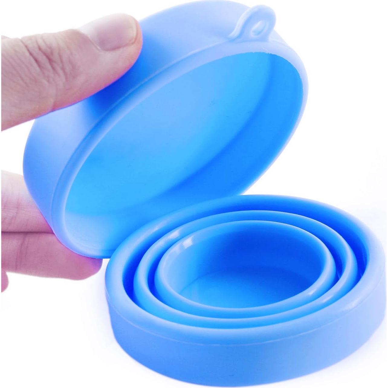 Esterilizador de Copas Menstruales LUCKY CLOVER Plegable Azul