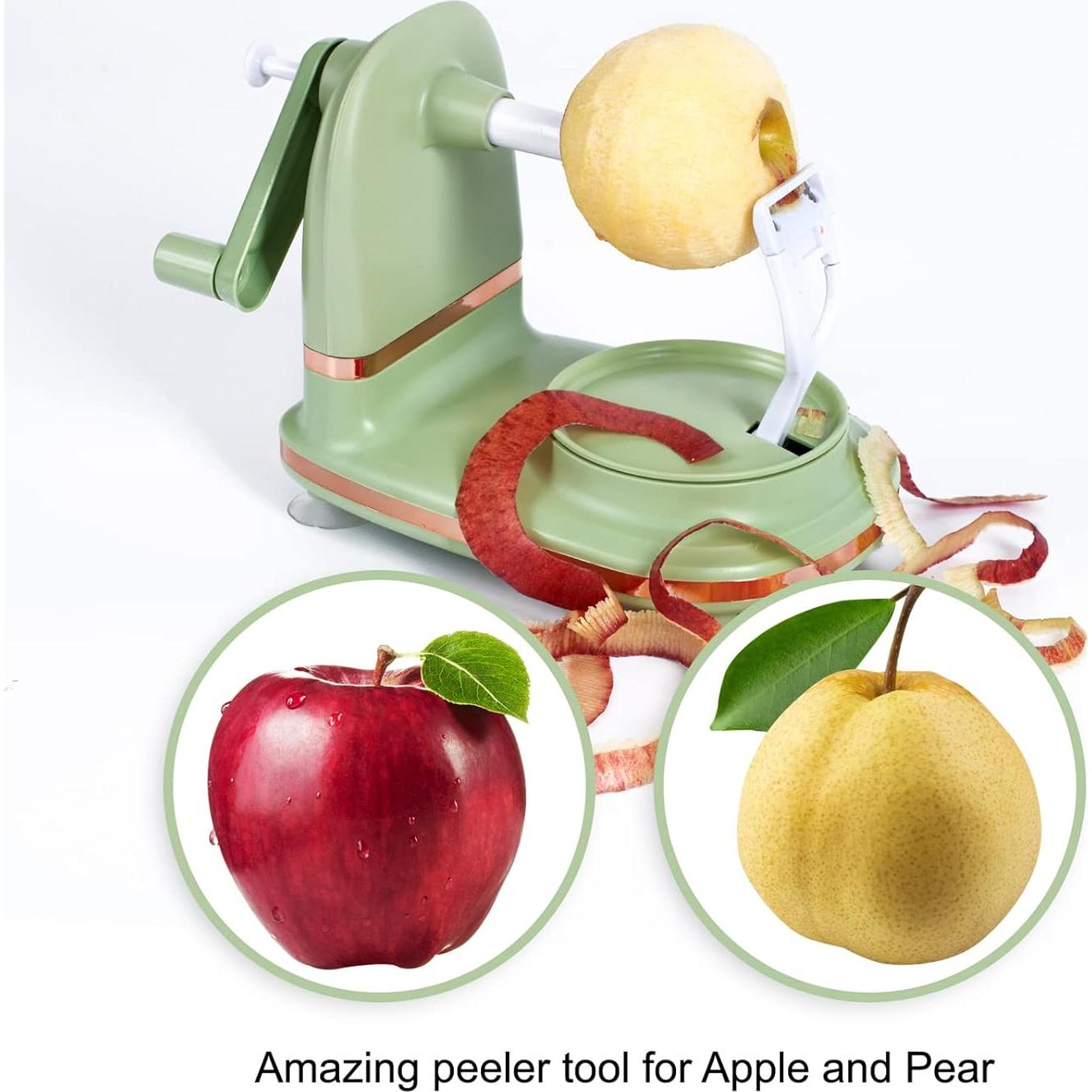 Pelador de Manzana Soft Home TA001 con Cuchilla de Acero Inoxidable