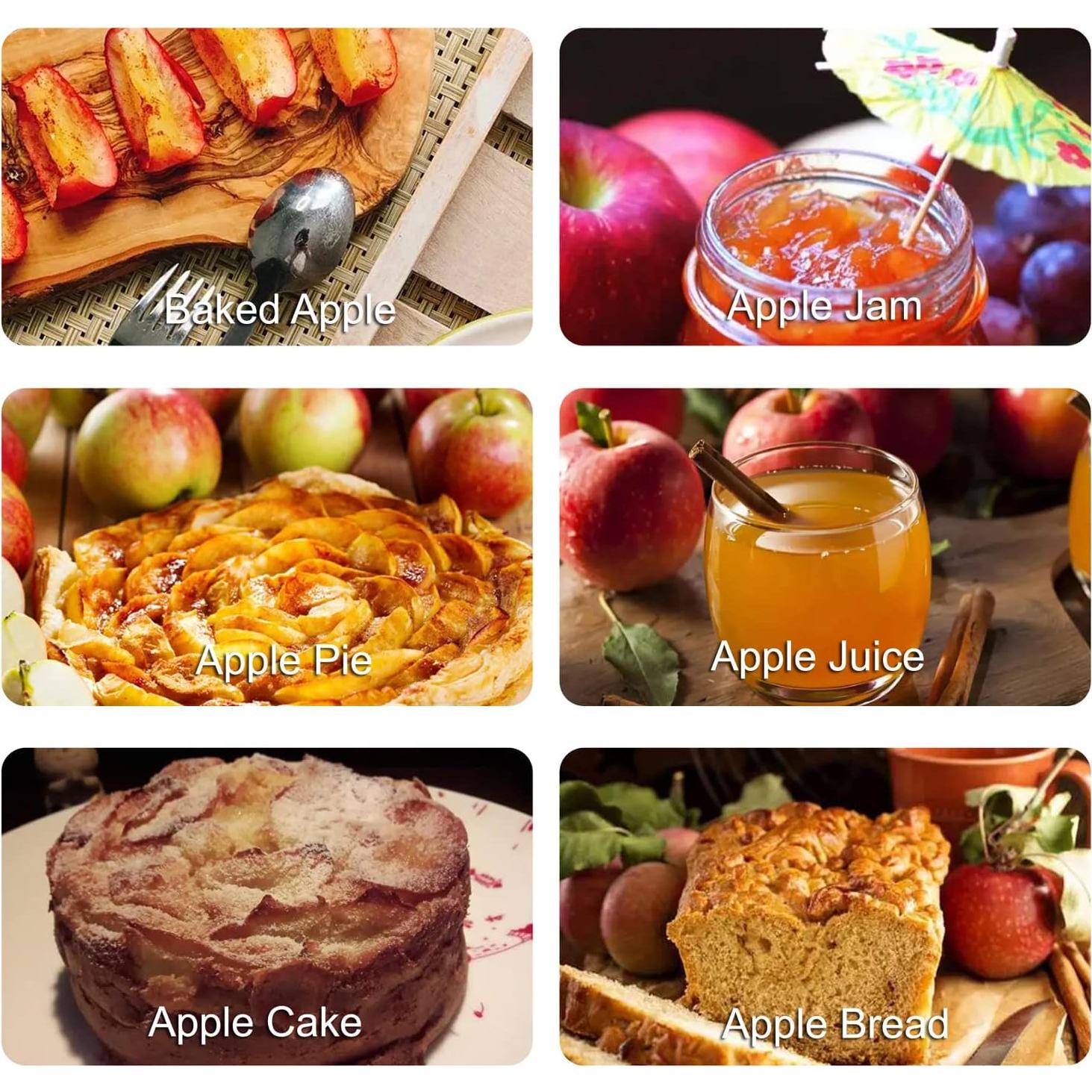 Pelador de Manzana Soft Home TA001 con Cuchilla de Acero Inoxidable