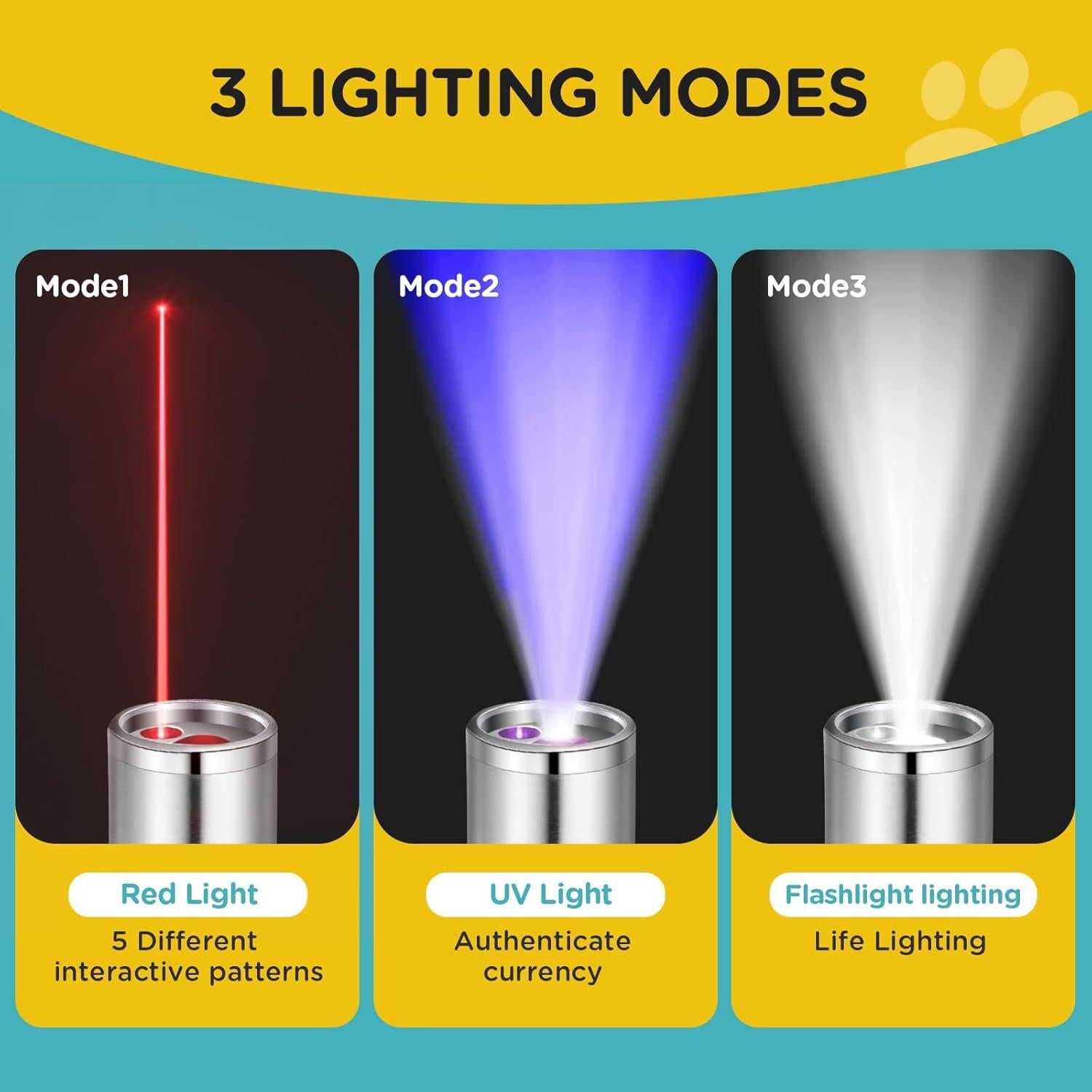 Juguete Interactivo para Gatos Koackl 2 Paquete Luz USB