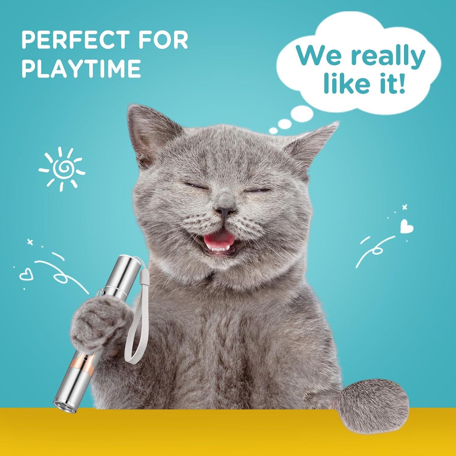 Juguete Interactivo para Gatos Koackl 2 Paquete Luz USB