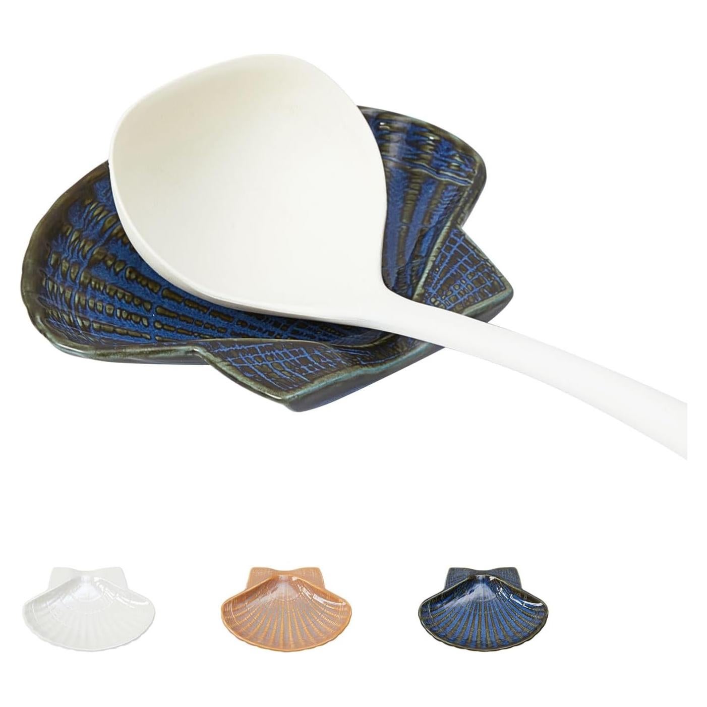 Soporte de Cuchara de Cerámica Pretty Jolly Azul 15cm