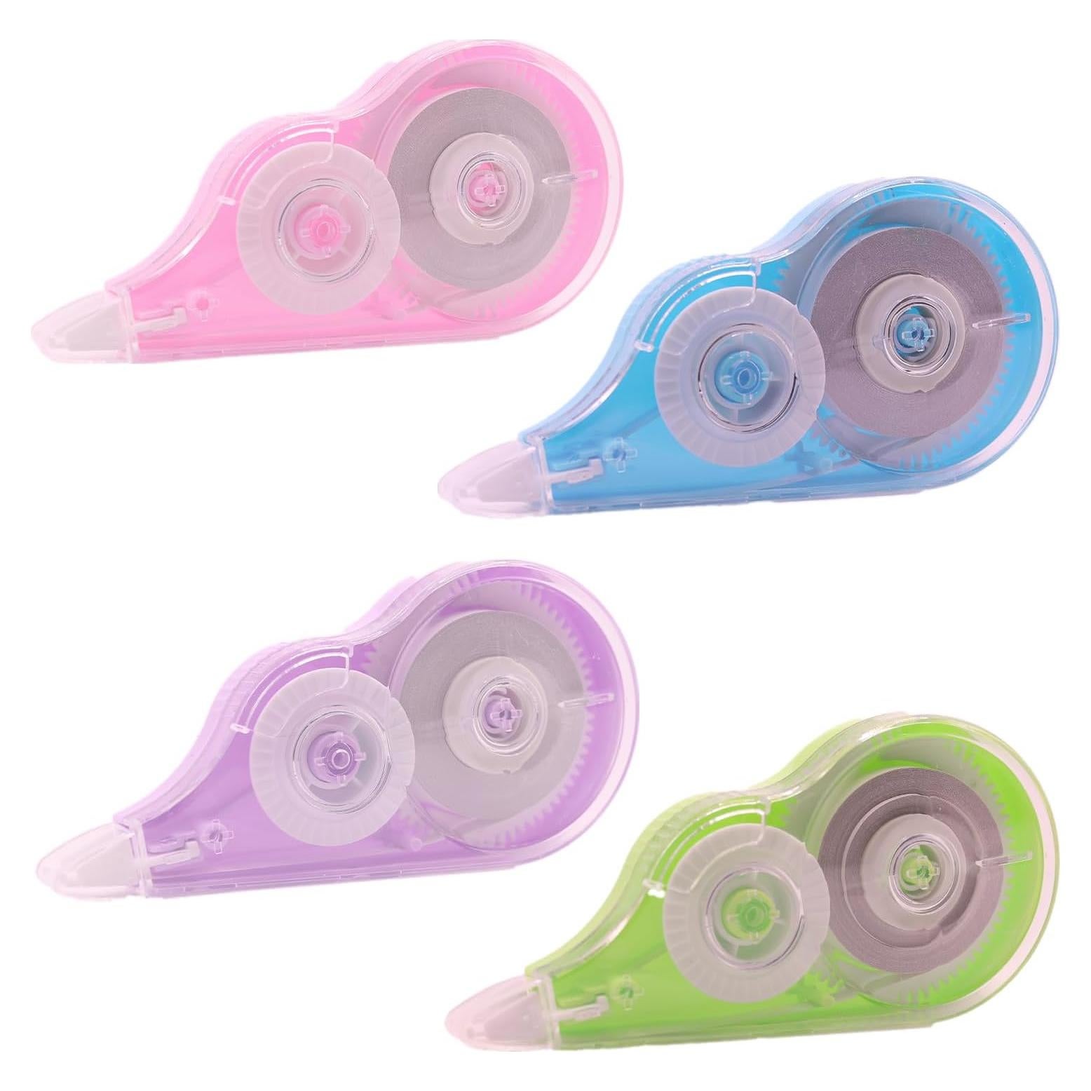 Cinta Correctora Tramboo 4 Pcs 12 m Colorida para Notas