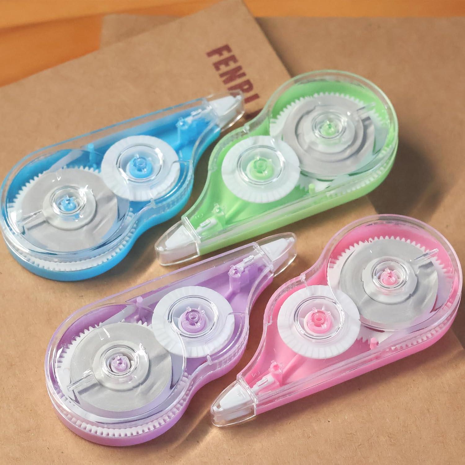 Cinta Correctora Tramboo 4 Pcs 12 m Colorida para Notas