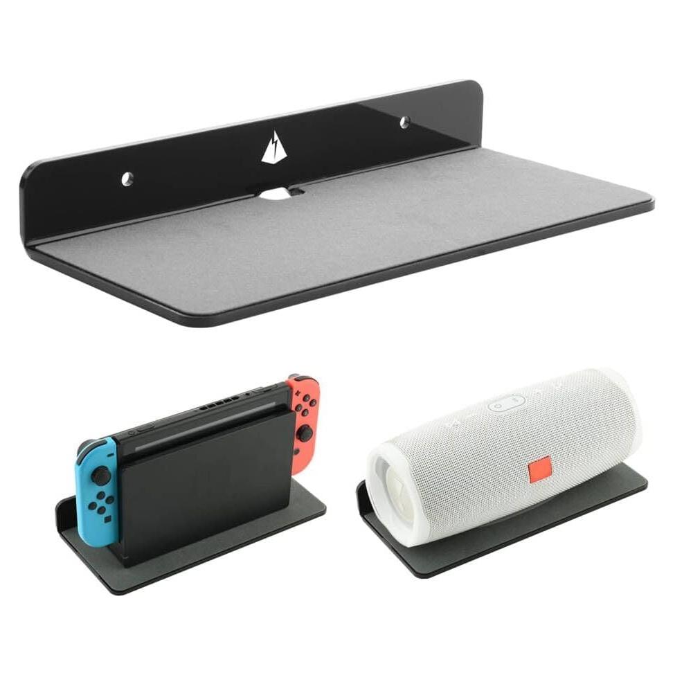 Soporte de Estante de Pared TXEsign para Altavoces 23 cm Negro