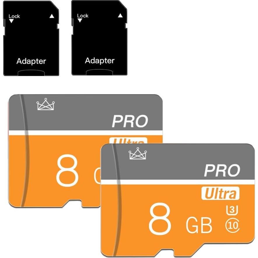 Tarjeta Micro SD 8GB Clase 10 Talebasic con Adaptador SD