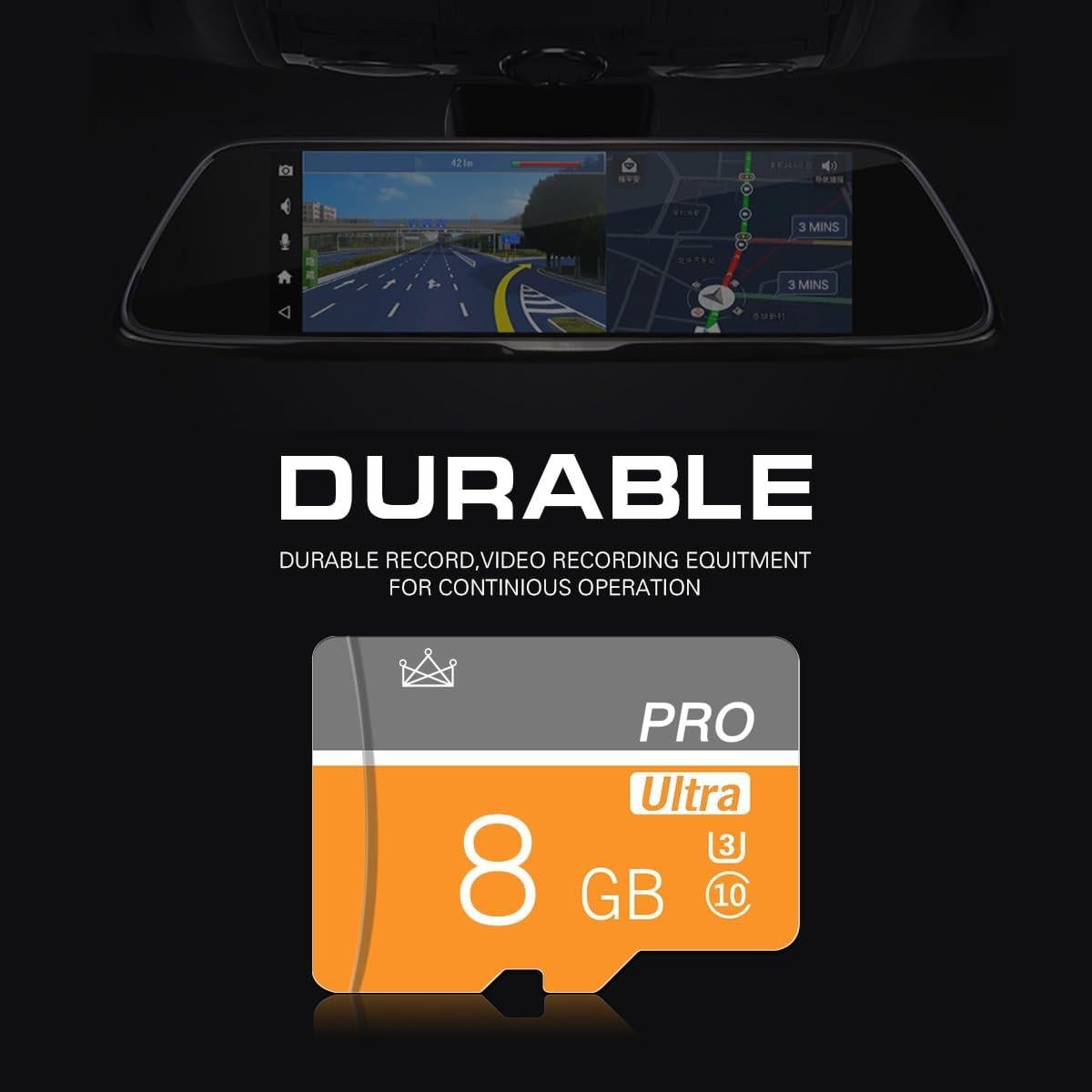 Tarjeta Micro SD 8GB Clase 10 Talebasic con Adaptador SD