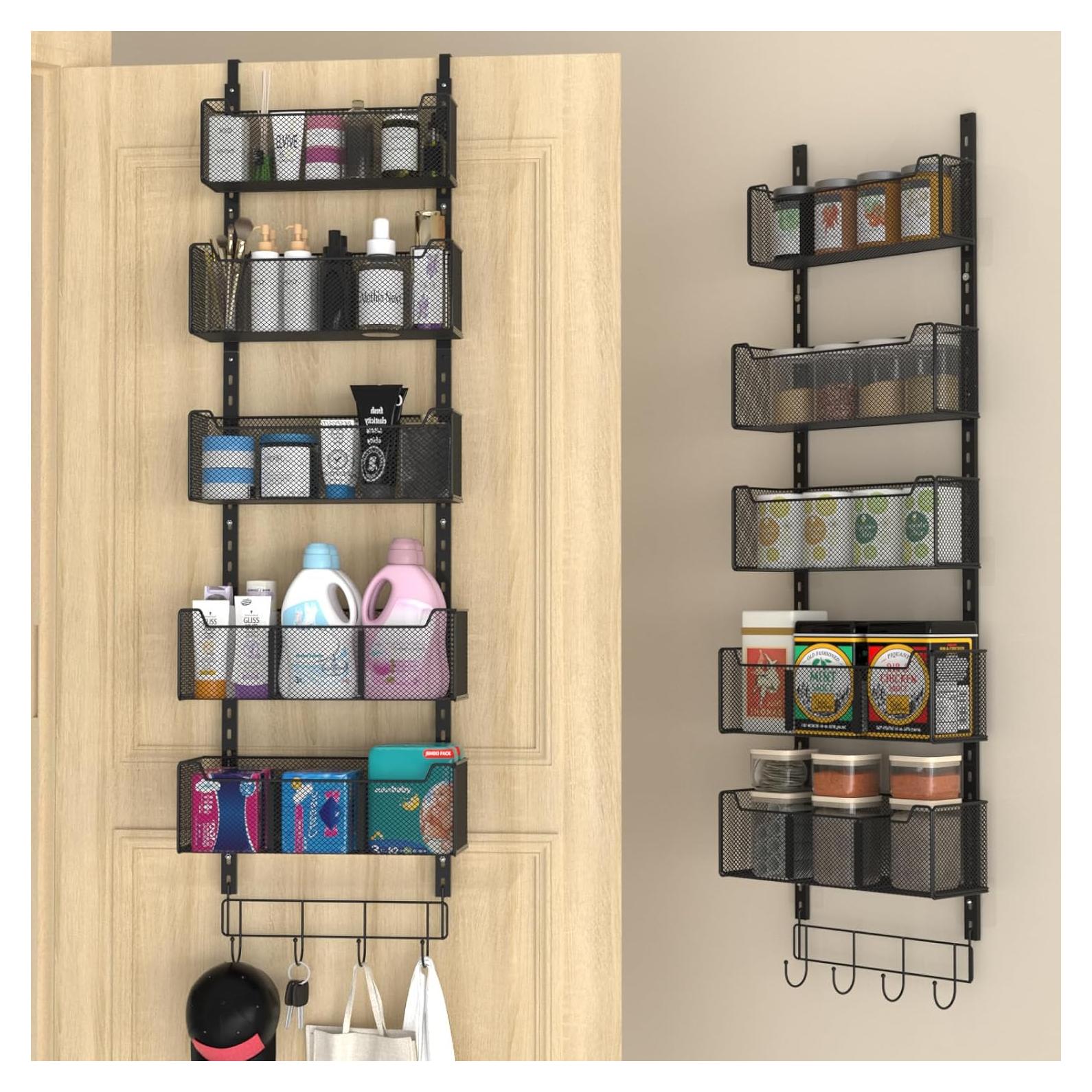 Organizador Sobre La Puerta VyGrow con 5 Cestas Ajustables