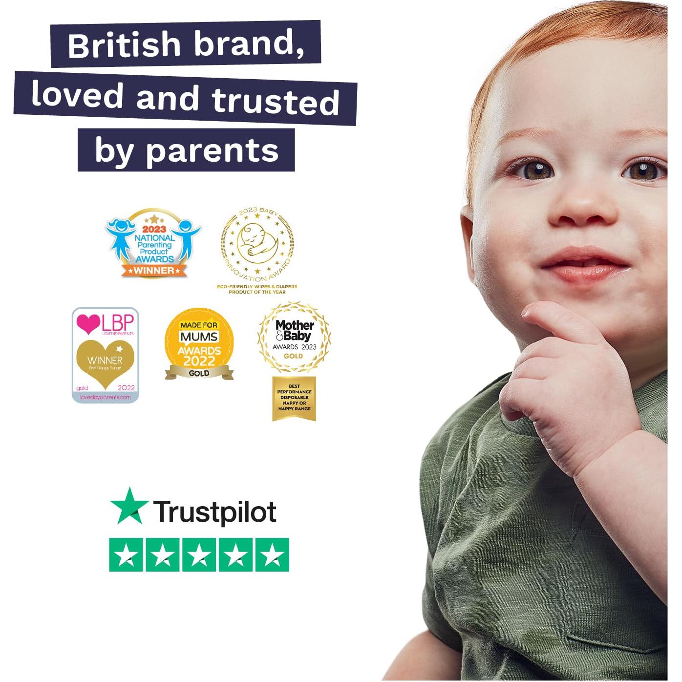 Toallitas Desechables Pura para Niños 60 Unidades Hipoalergénicas