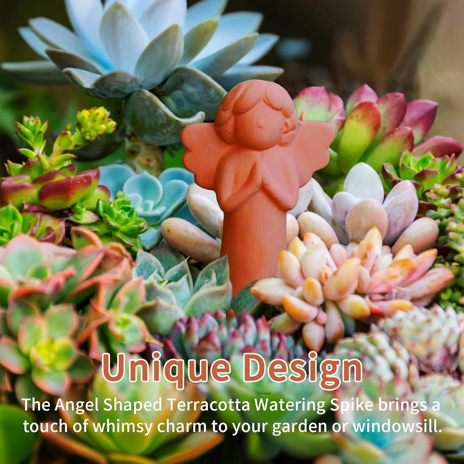 Esferas de Riego de Terracota WILDKEN - Paquete de 3 Picos Ángel