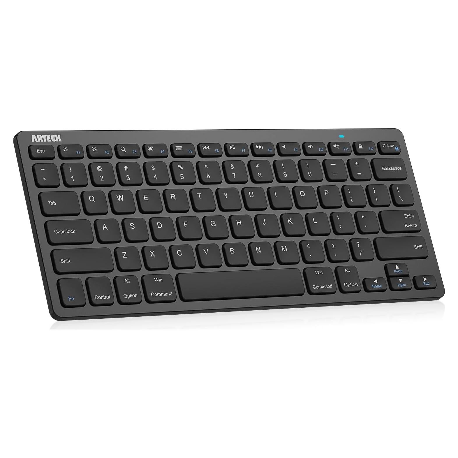 Teclado Bluetooth Arteck Ultra Delgado para iPad y más