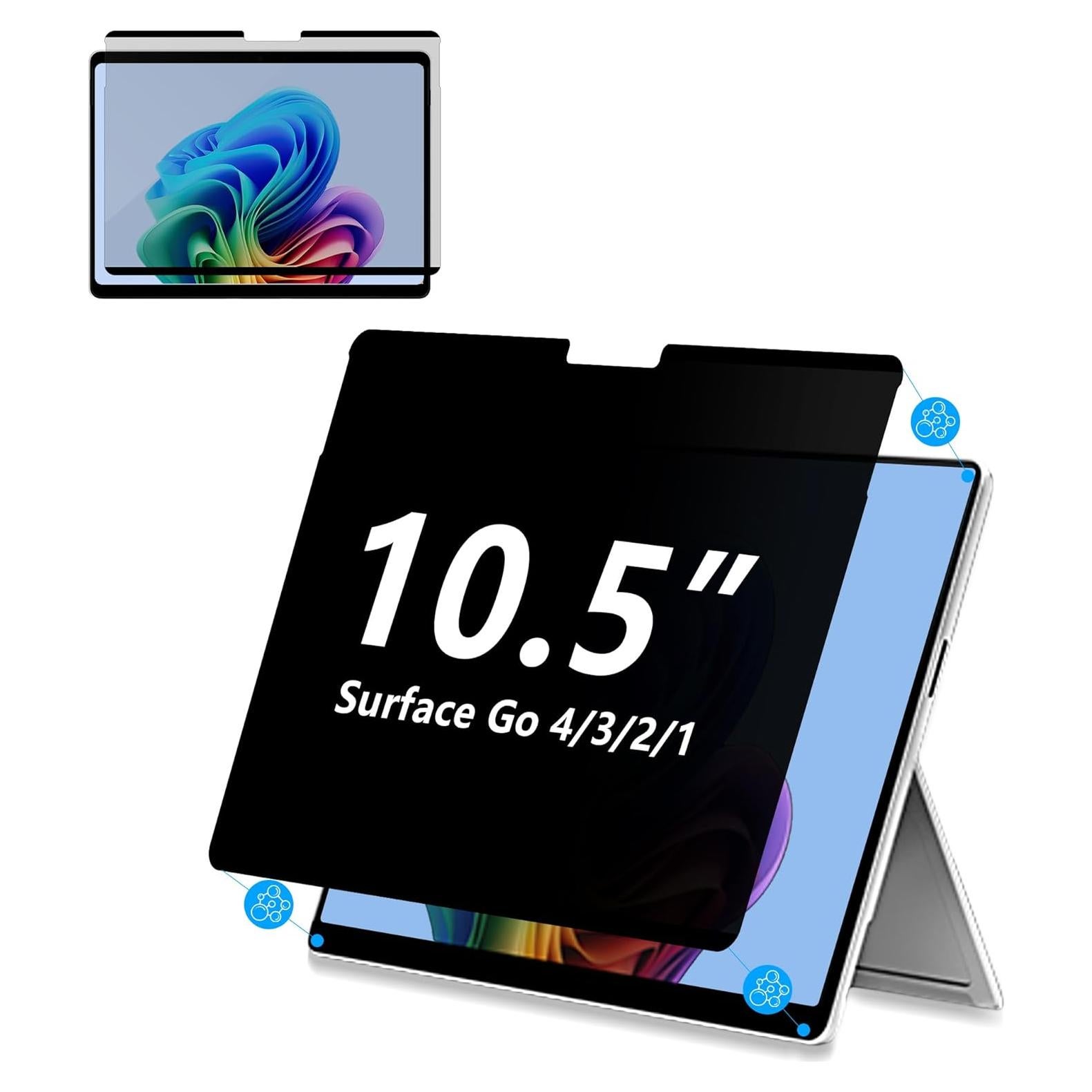 Protector de Pantalla Privado Adeway para Surface Go 10.5"