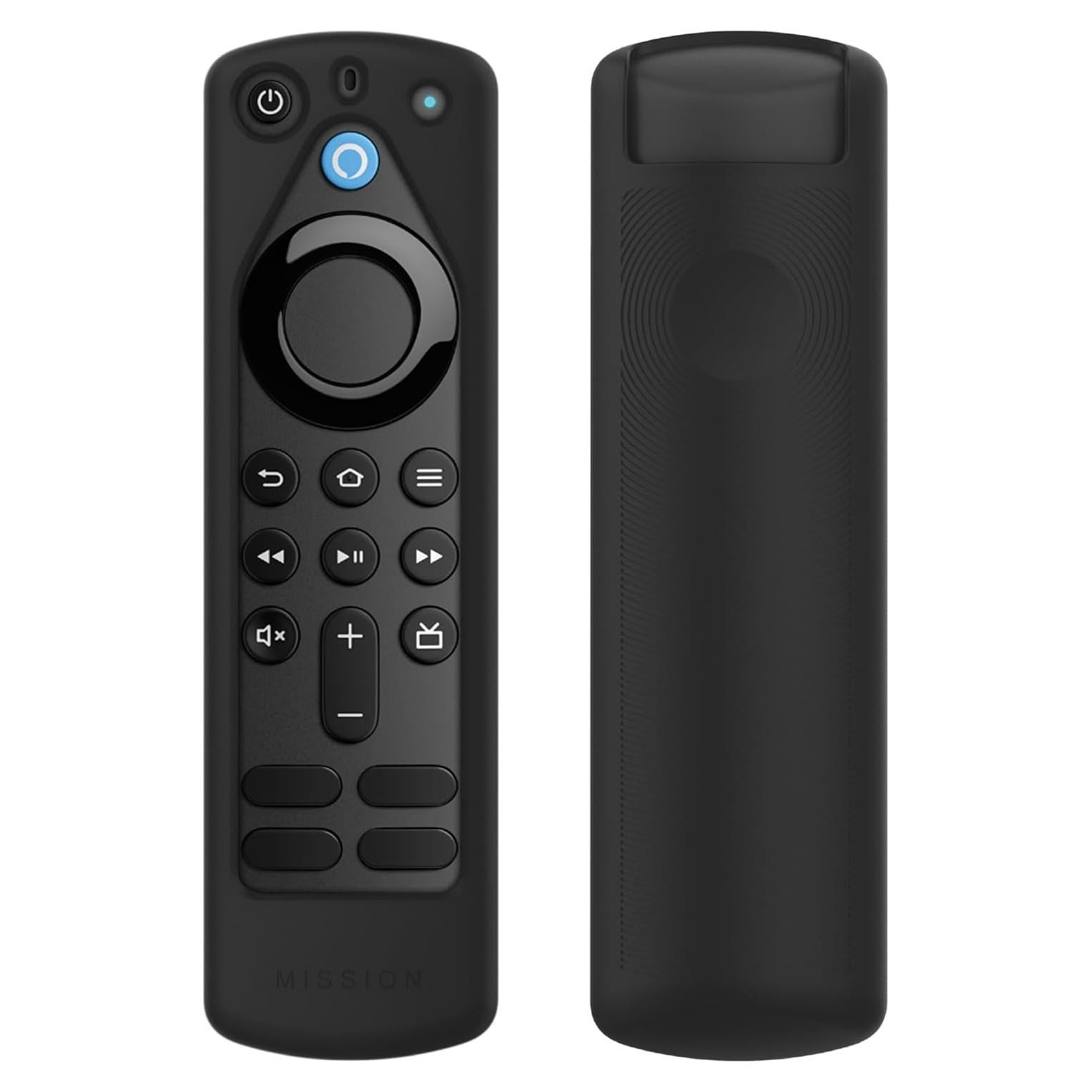 Made for Amazon Remote Cover Case, for Alexa Voice Remote (3rd Gen) - Black
