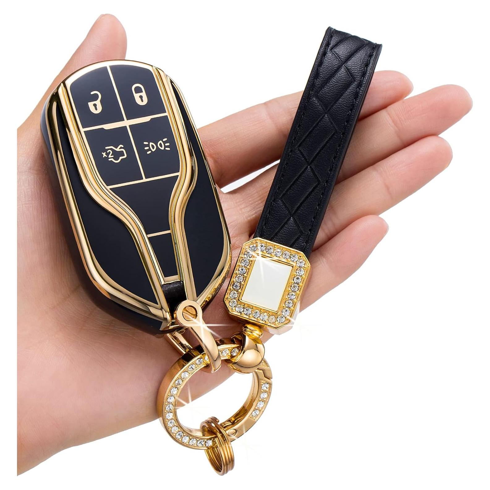 Funda de Llave Inteligente Maserati GT Quattroporte Ghibli Levante