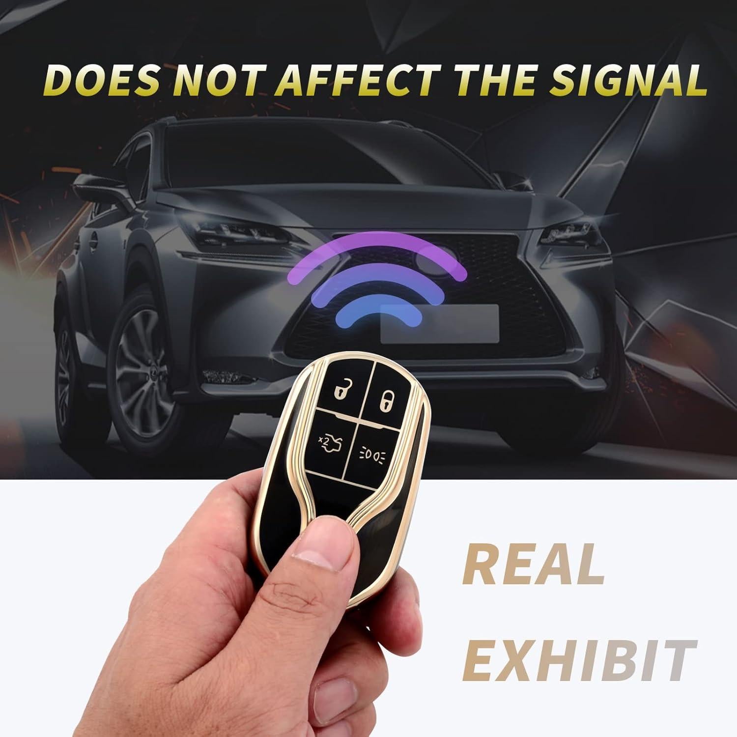 Funda de Llave Inteligente Maserati GT Quattroporte Ghibli Levante