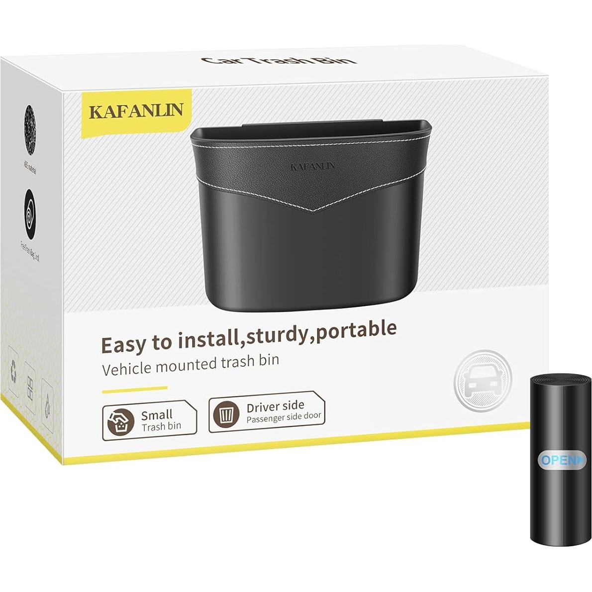 Mini Basurero de Guantera KAFANLIN 16.5x6.9cm para Auto