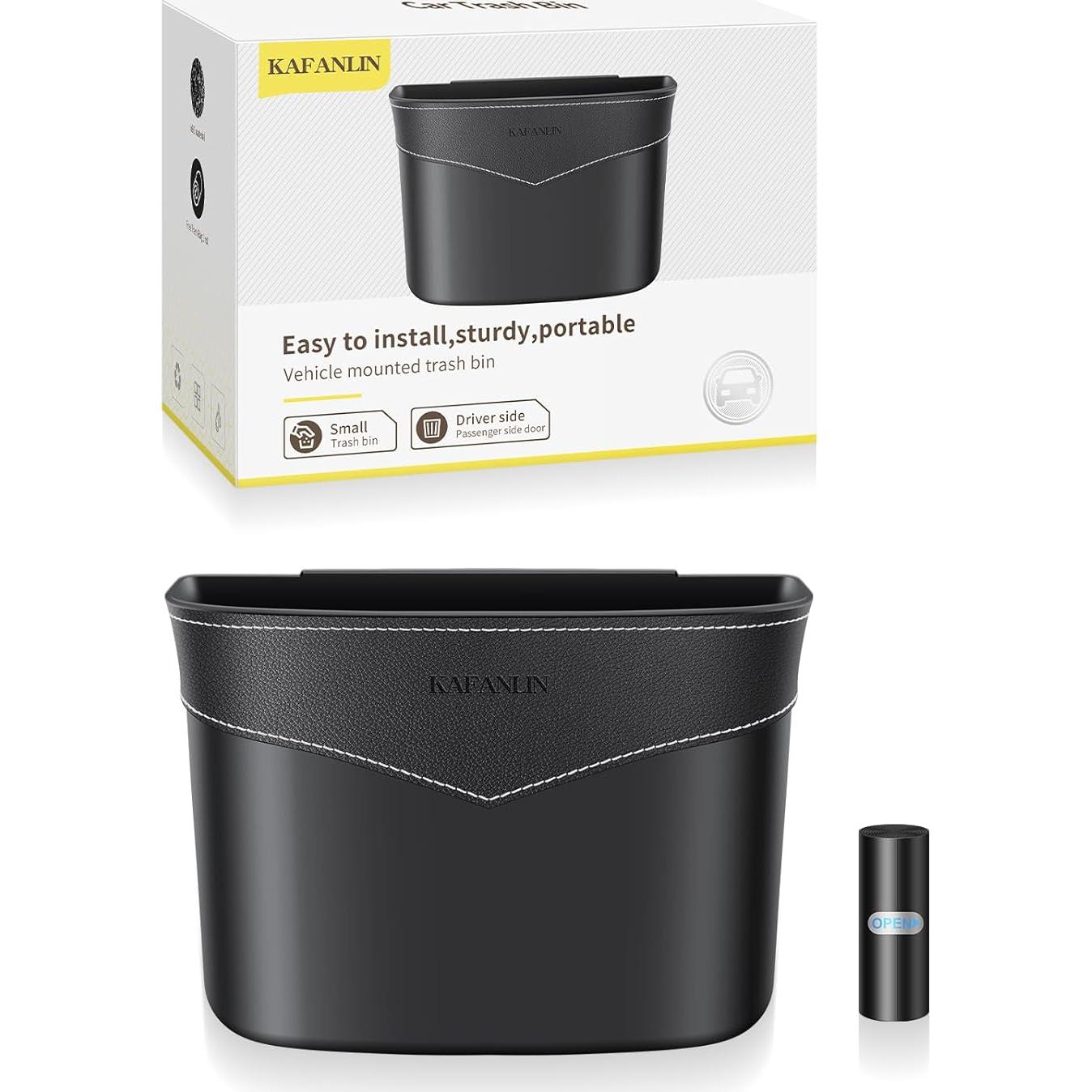 Mini Basurero de Guantera KAFANLIN 16.5x6.9cm para Auto