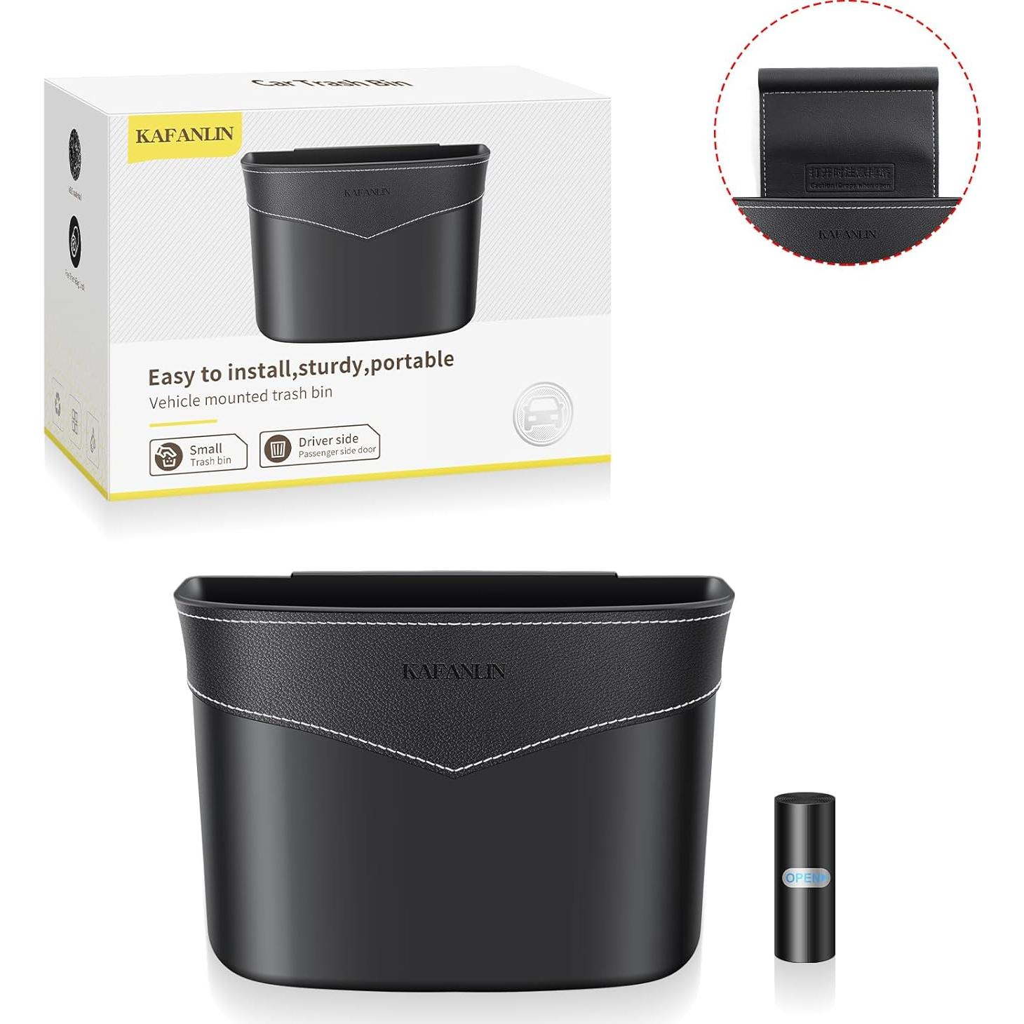 Mini Basurero de Guantera KAFANLIN 16.5x6.9cm para Auto