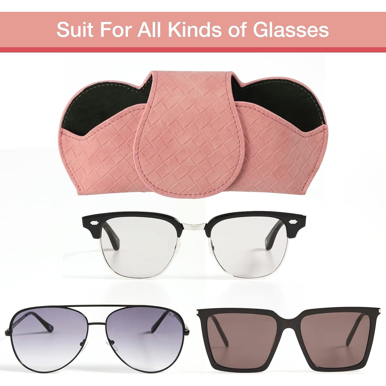 Soporte para Gafas de Sol KINIVA Rosa con Cierre Magnético