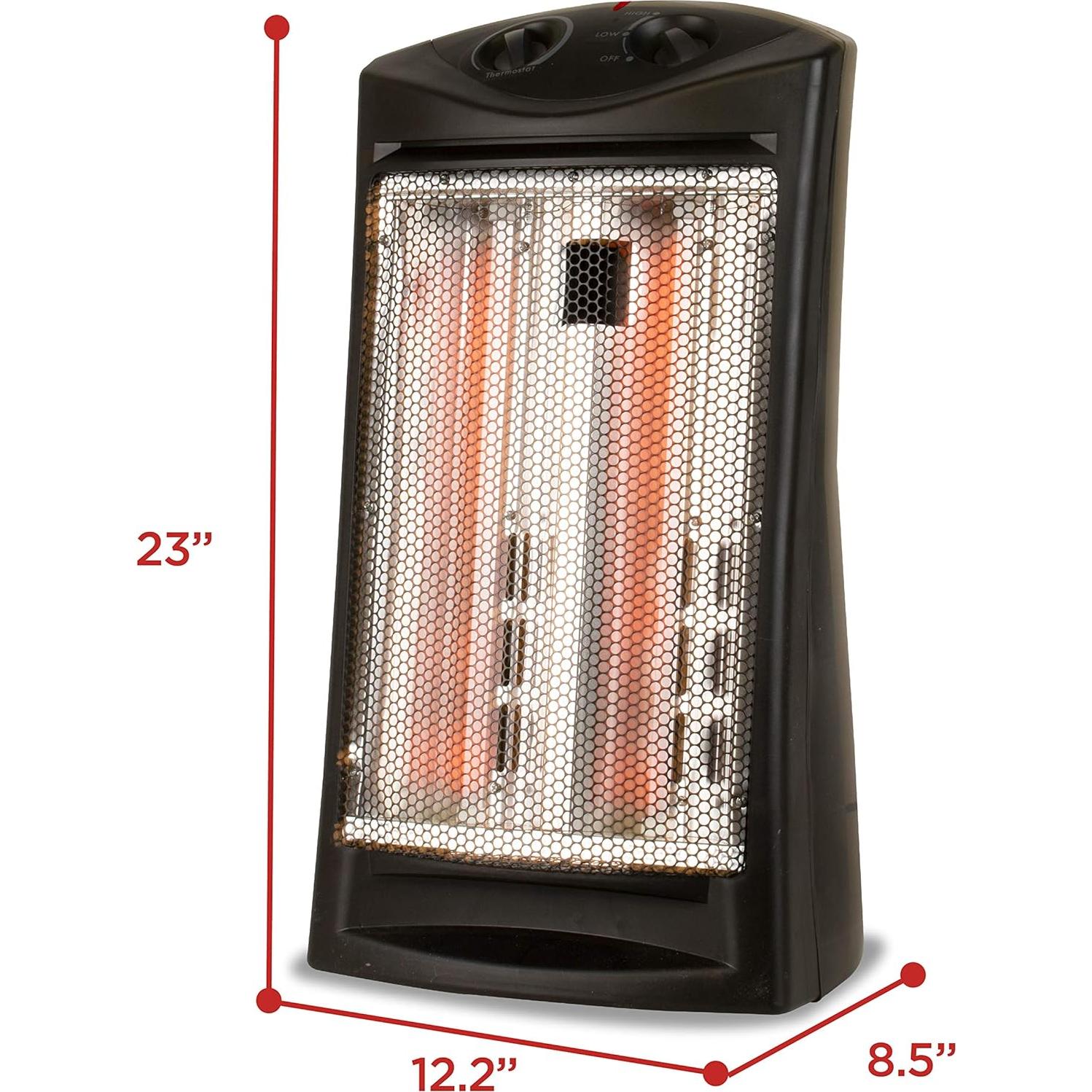 Calentador de Torre Infrarrojo BLACK+DECKER BHTI06 1500W