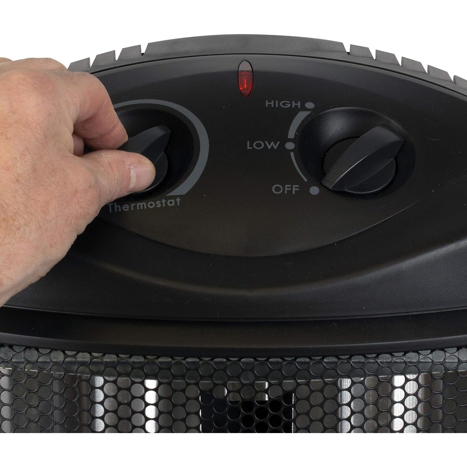 Calentador de Torre Infrarrojo BLACK+DECKER BHTI06 1500W