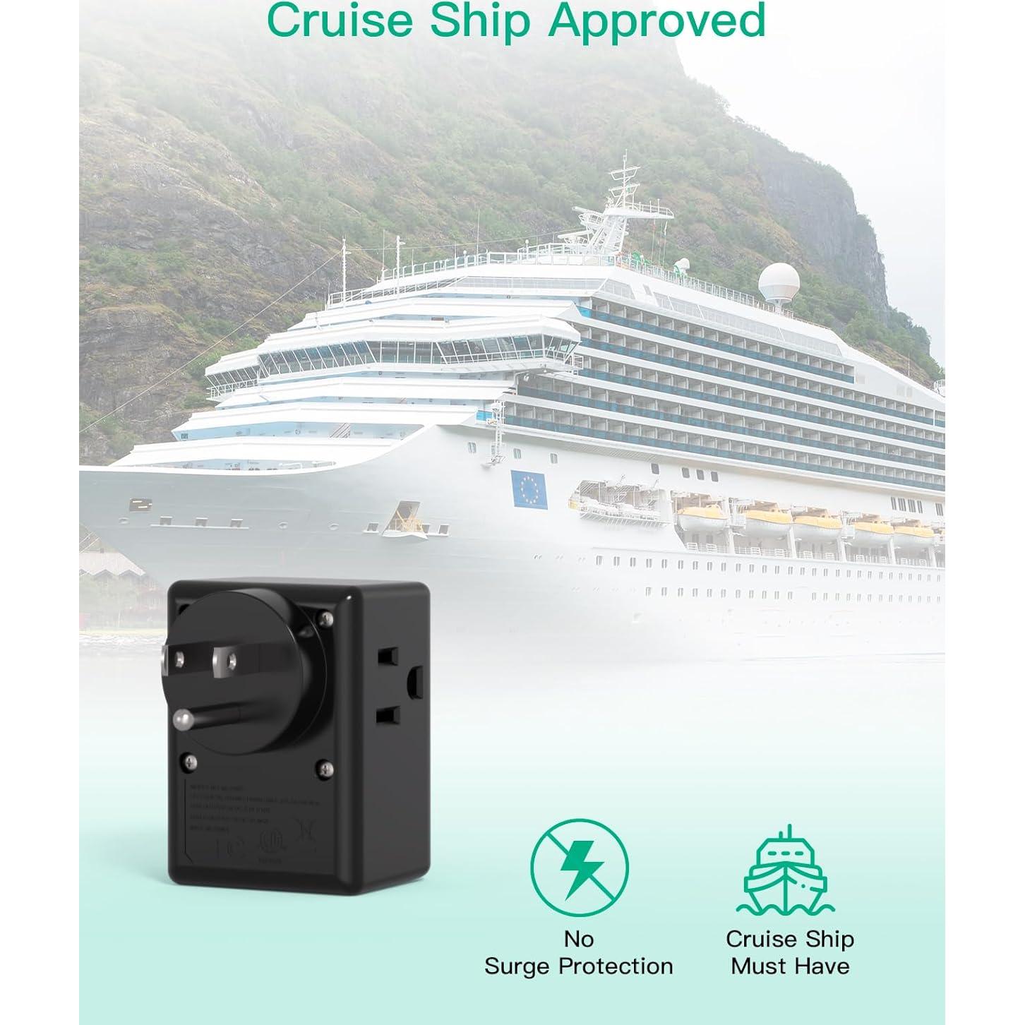 Extensor de Enchufe Múltiple MIFASOPOWER 3 Puertos USB Carga Rápida