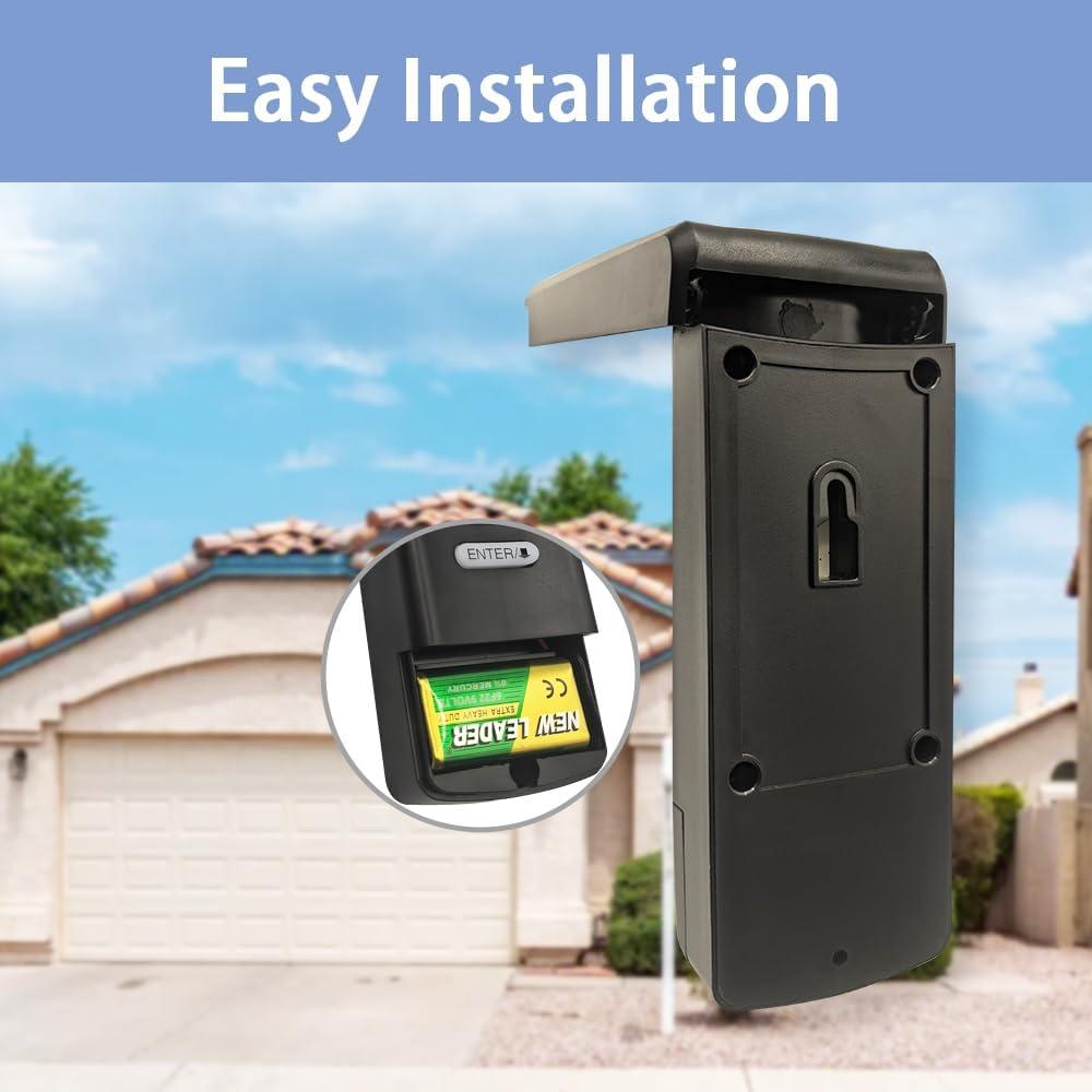 Teclado Inalámbrico Iqqooe para Abridor de Puerta de Garaje